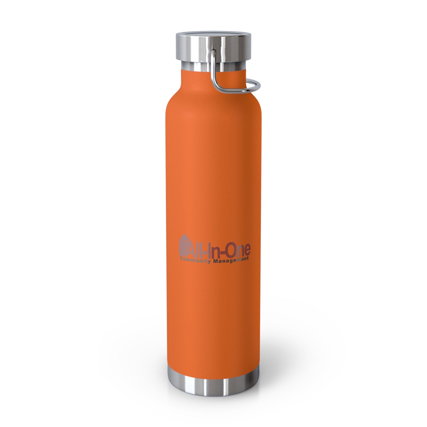 22oz Copper Vacuum Tumbler - All-In-One both sides - Stainless Water Bottle, Keeps Drinks Hot & Cold