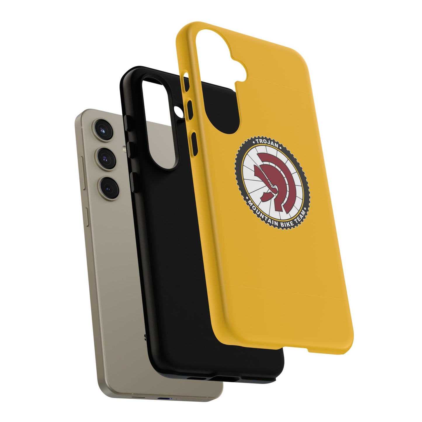Trojan Mountain Bike Tough Case - Durable Phone Cover for Adventurers