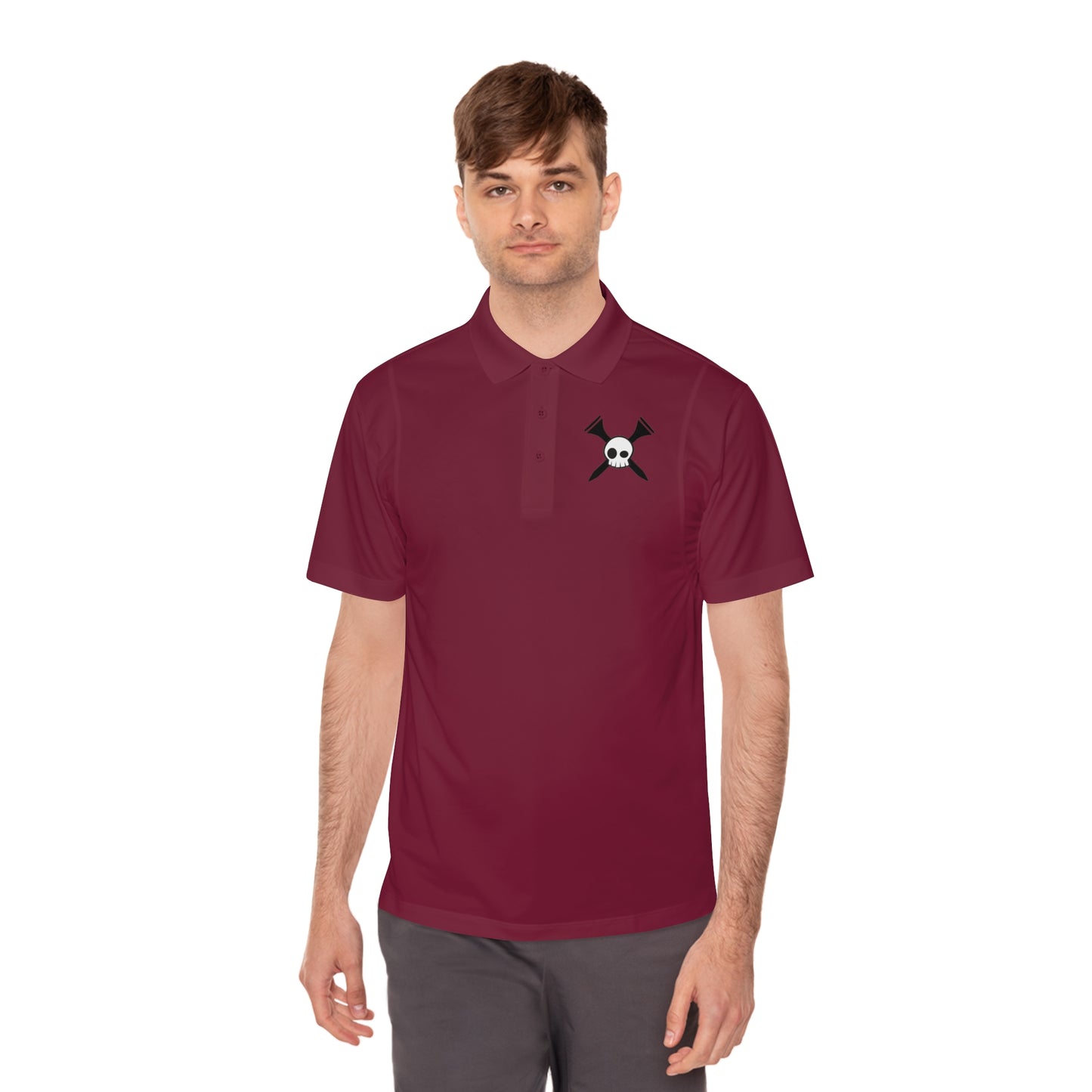 Tee-bone - Golf Polo Shirt with 'Tee It High, Let It Fly' Design