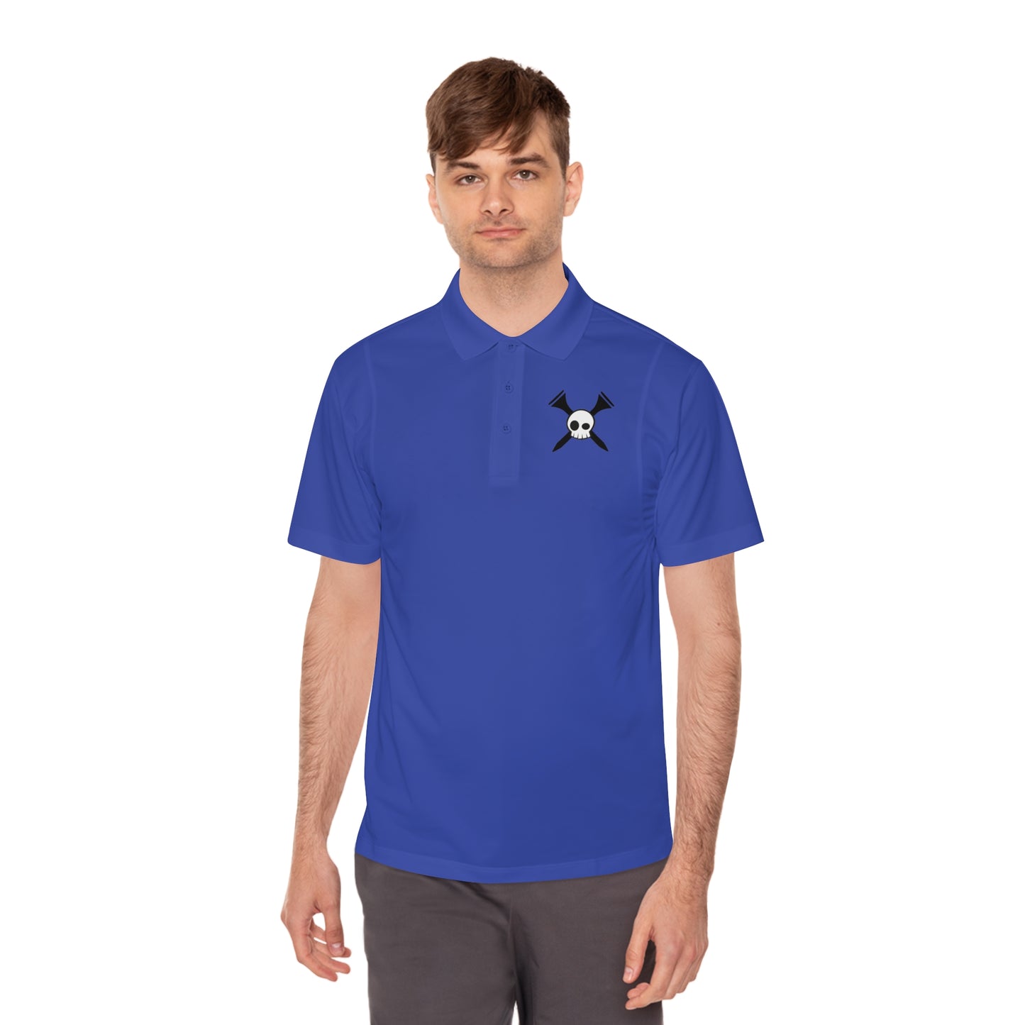 Tee-bone - Golf Polo Shirt with 'Tee It High, Let It Fly' Design