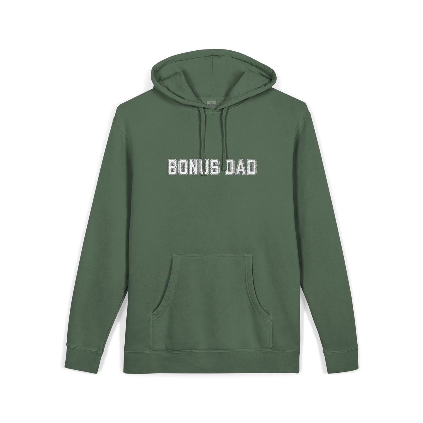 Bonus Dad - Embroidered Dad Hoodie - Vintage Style Dao Design