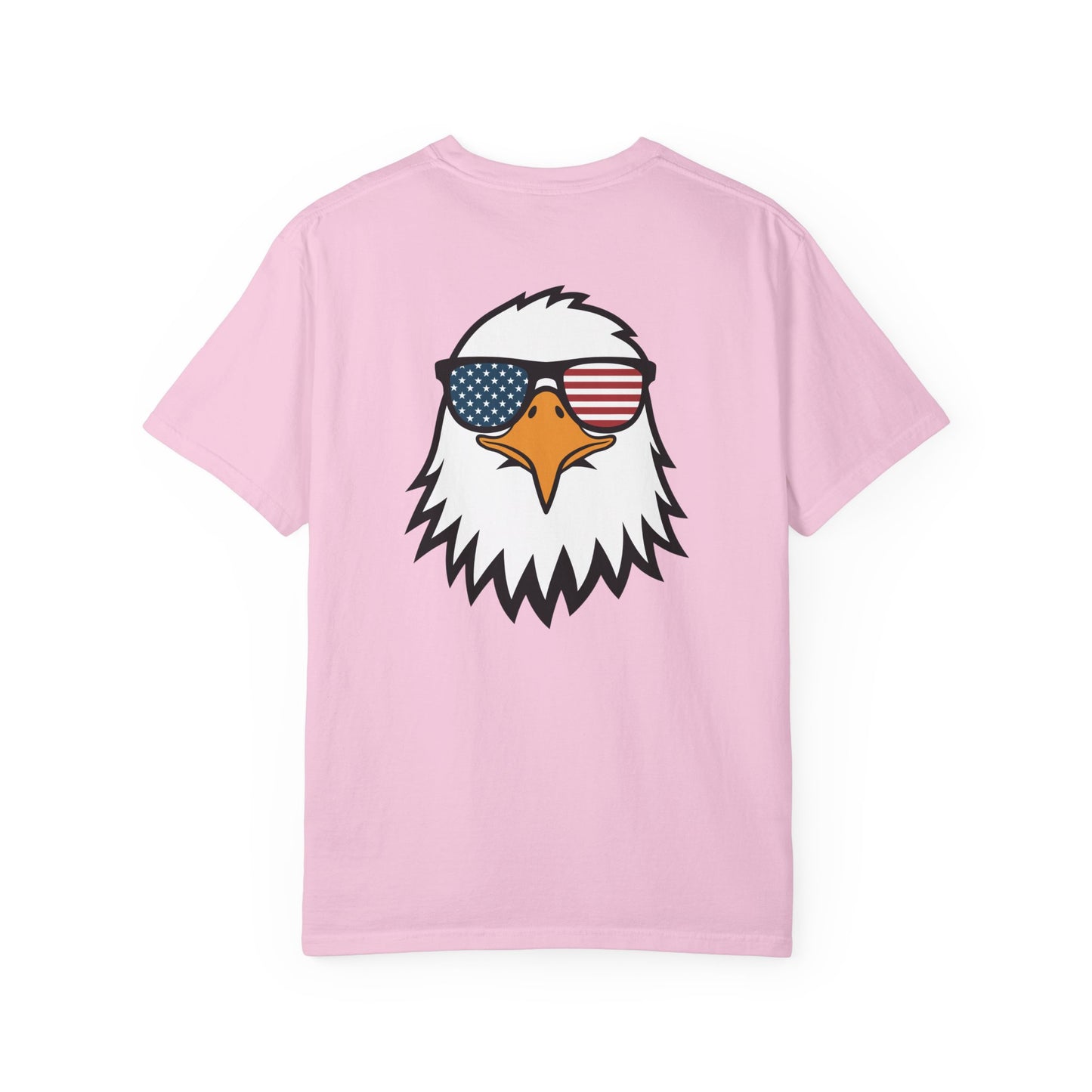 Grillin' Like a Villain Unisex T-Shirt | Patriotic BBQ Tee with Eagle Design