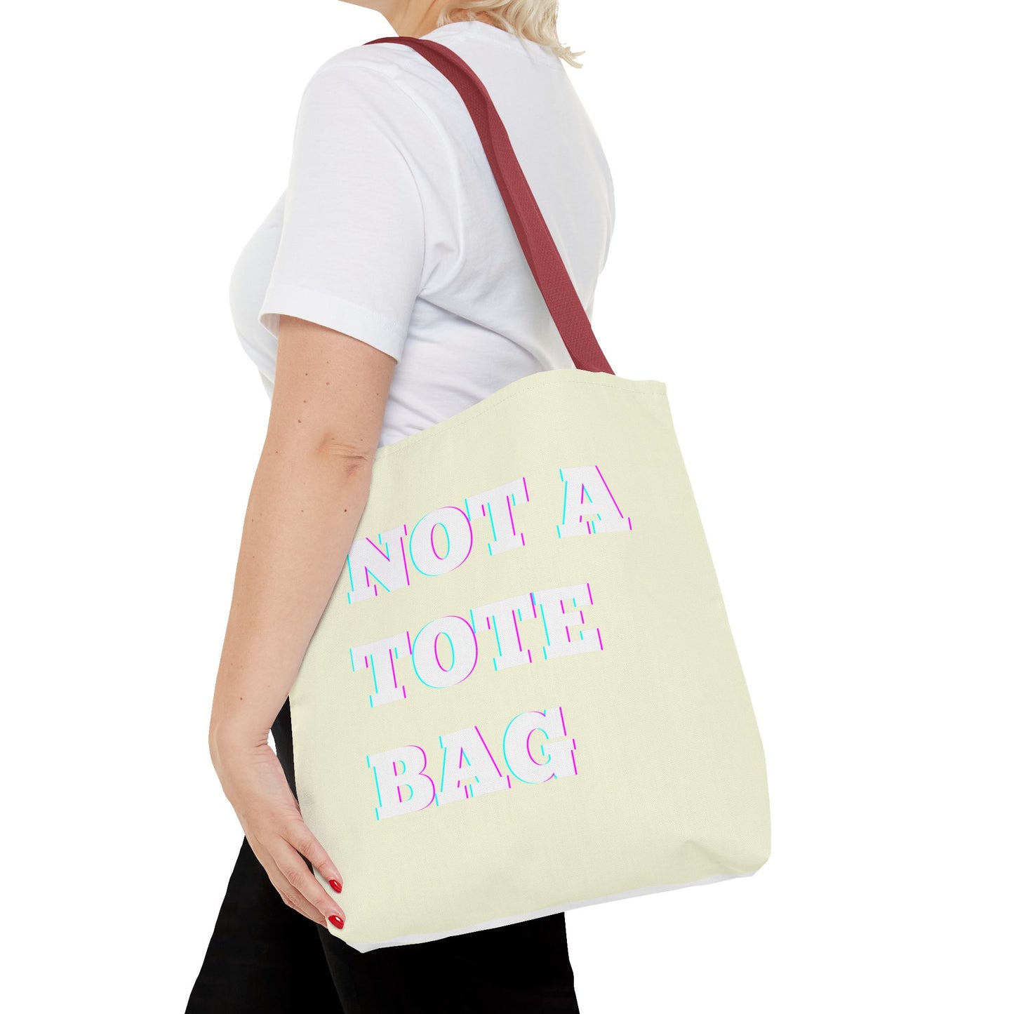 Not a Tote Bag, Stylish Grocery Bag, Not A Tote Bag, Gift for Friends, Everyday Carryall, Fun Beach Bag