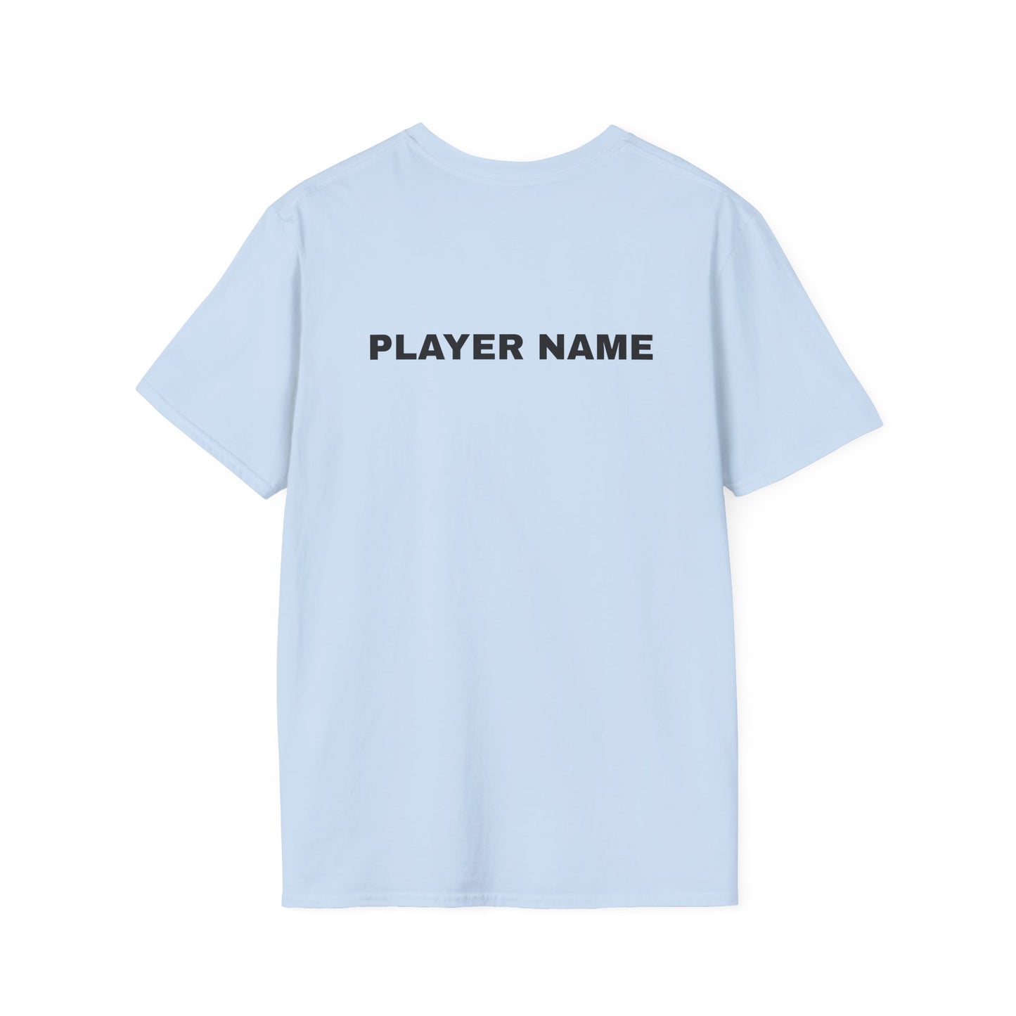 T-Shirt — Minimal 'Highland Smile' Logo Tee (Small Green Emblem)