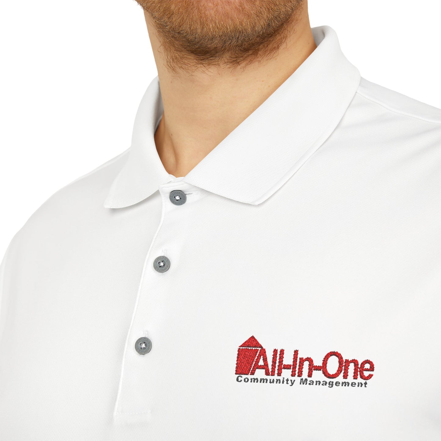 adidas Performance Polo — All-In-One Logo Embroidered