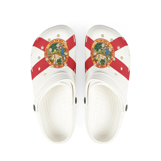 Florida Crocolookalikes, Bright Casual Footwear for Beach Days, Summer Fashion, Vacation, Gift Idea
