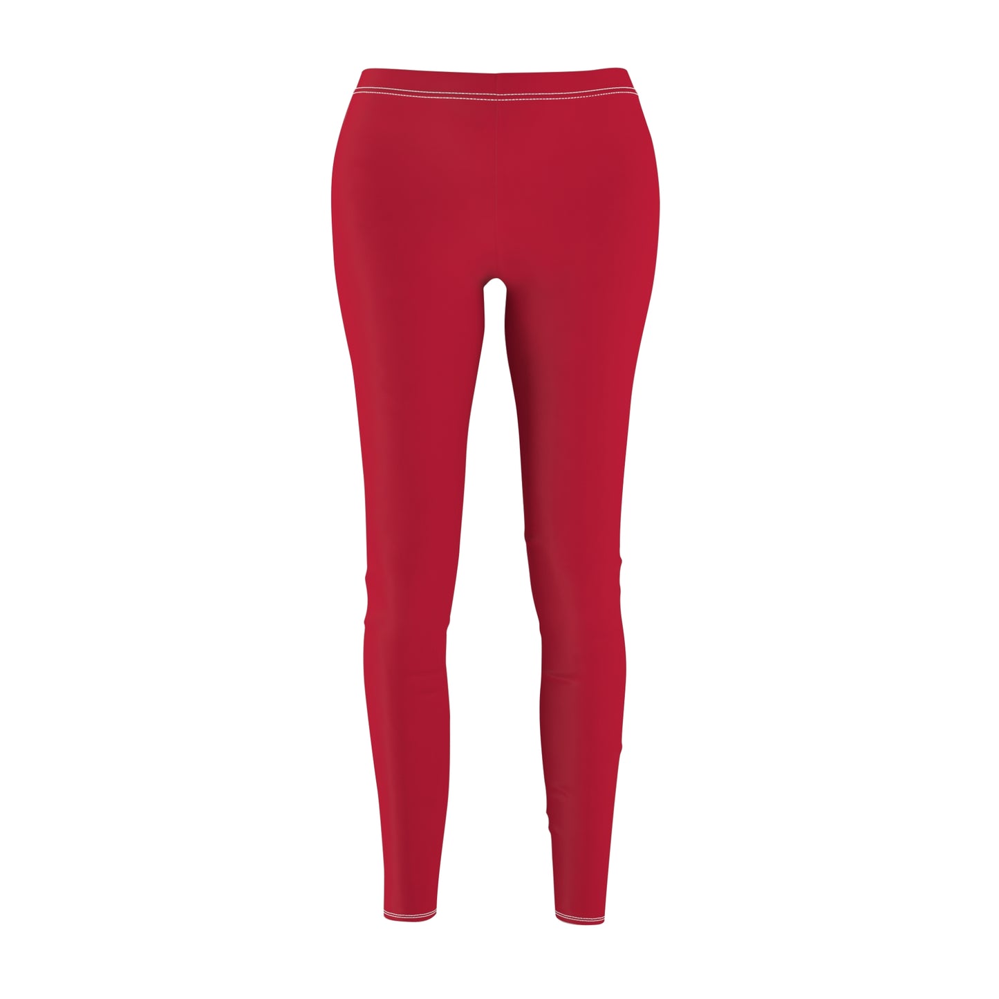 Ho Ho Ho Red Holiday Leggings — Women's Festive Christmas Yoga Tights