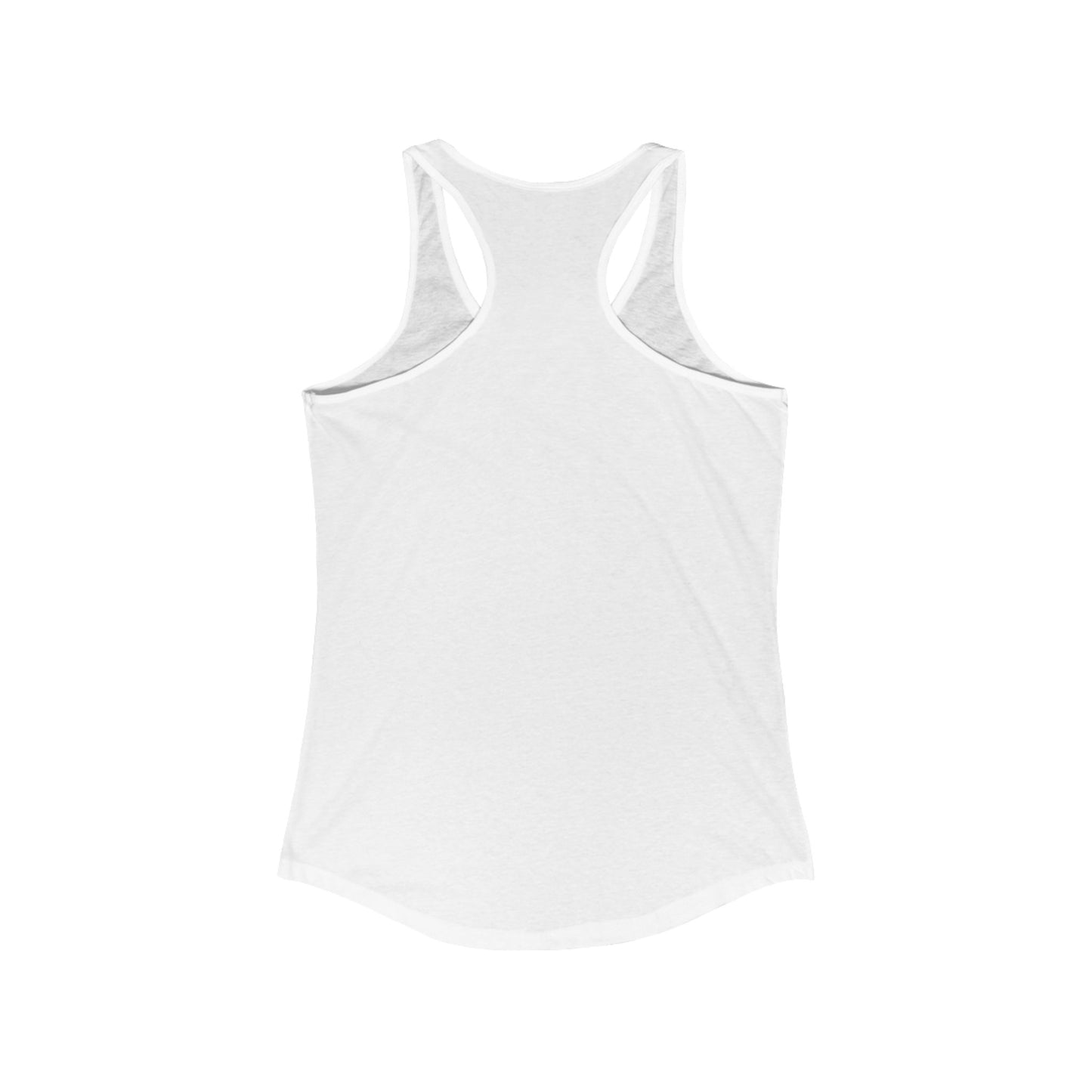 “LETitSNOW” - Women's Ideal Racerback Tank