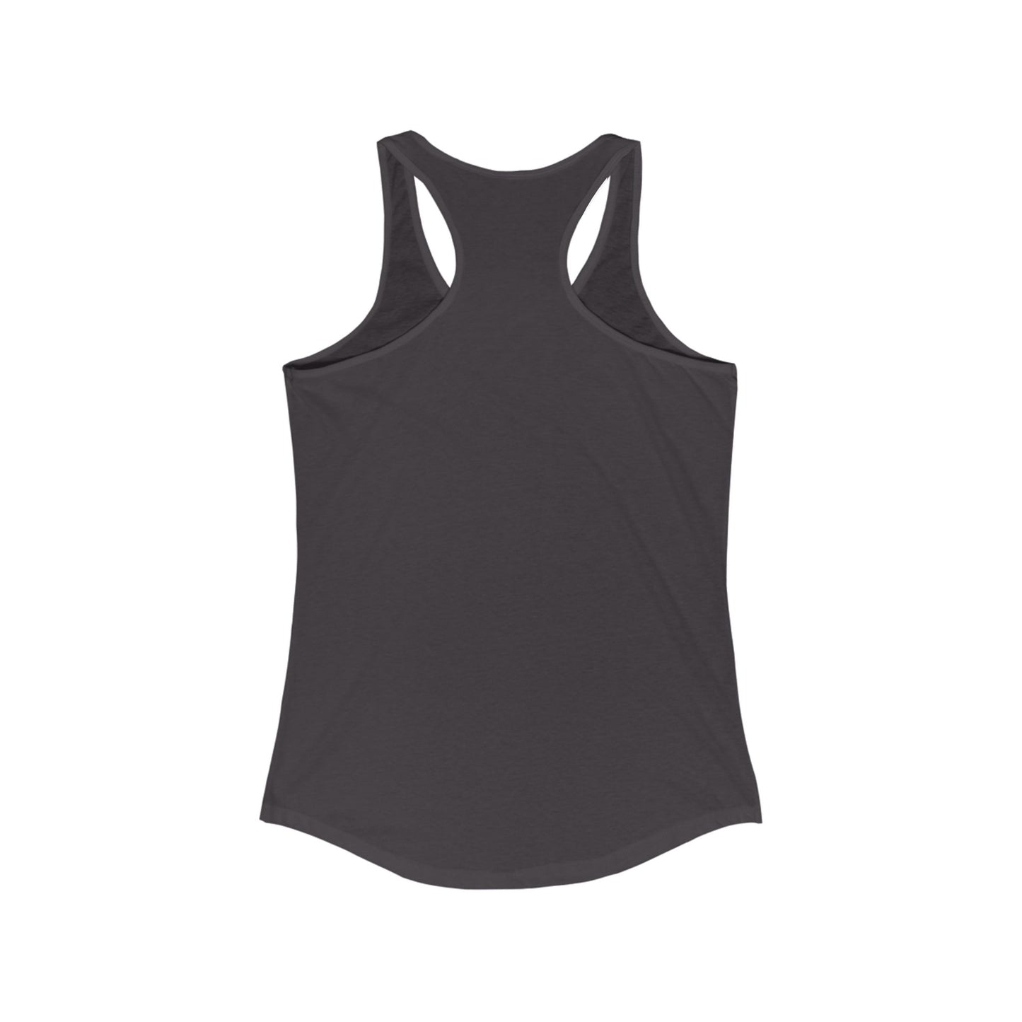 “LETitSNOW” - Women's Ideal Racerback Tank