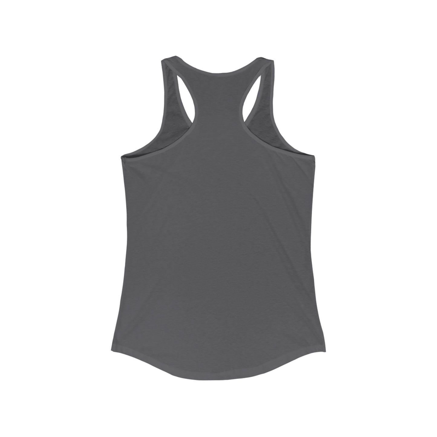 “LETitSNOW” - Women's Ideal Racerback Tank