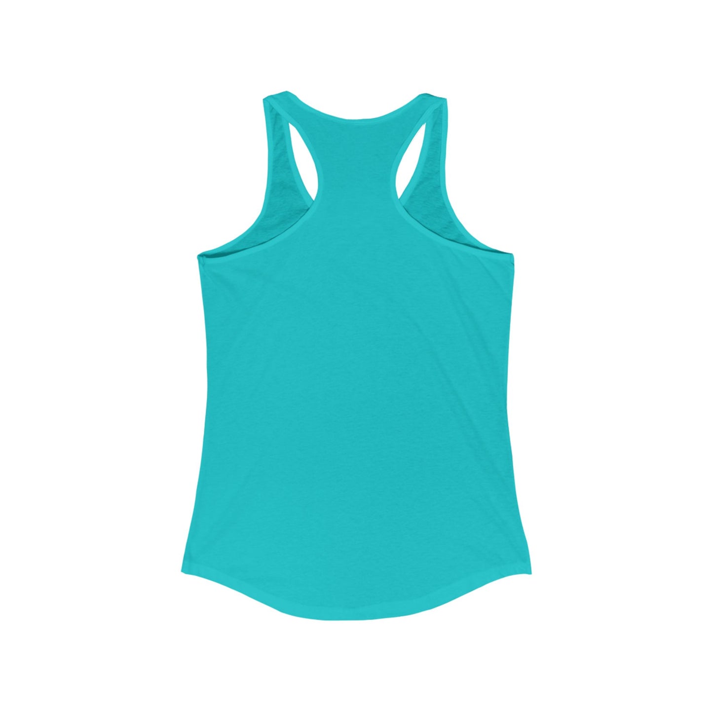 “LETitSNOW” - Women's Ideal Racerback Tank
