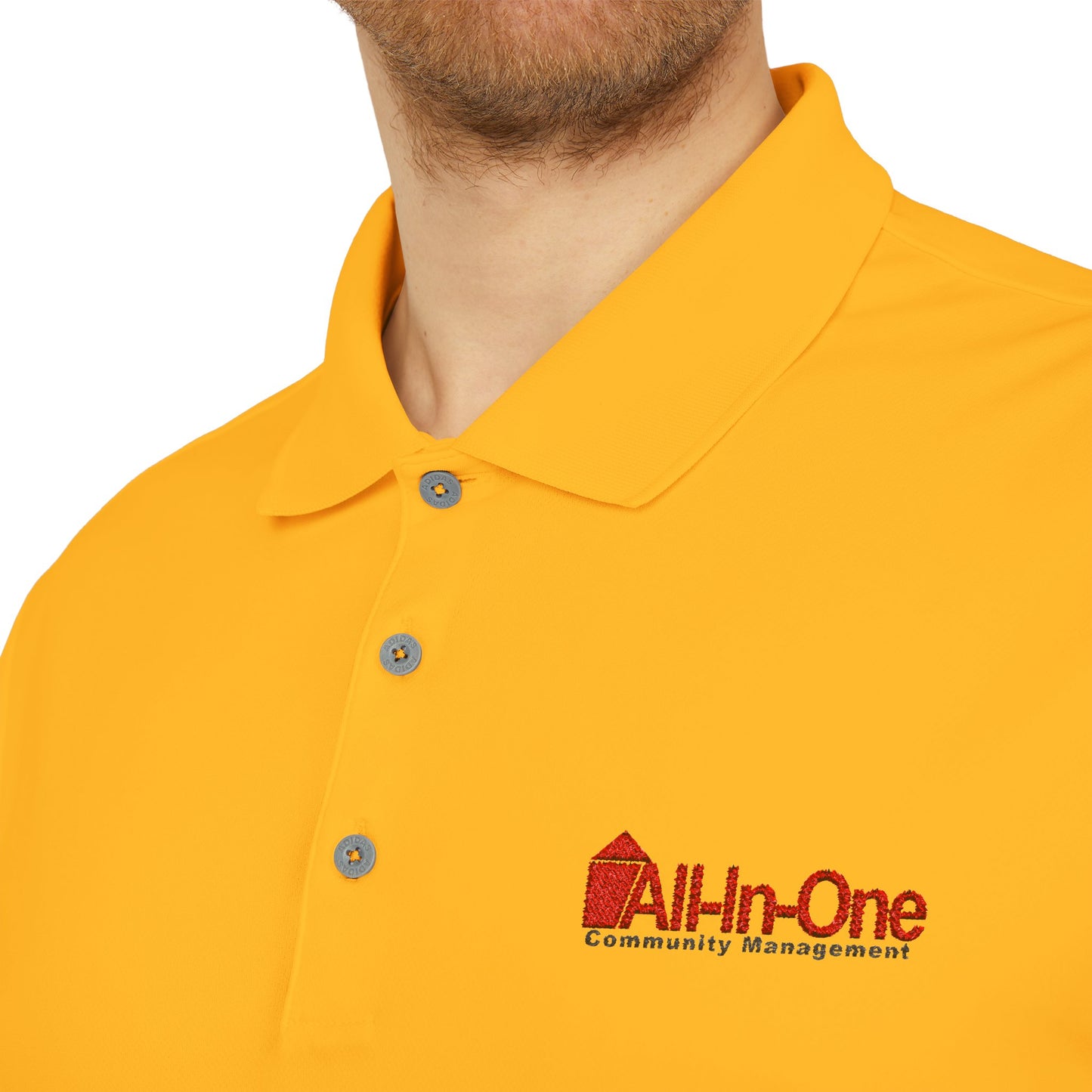 adidas Performance Polo — All-In-One Logo Embroidered