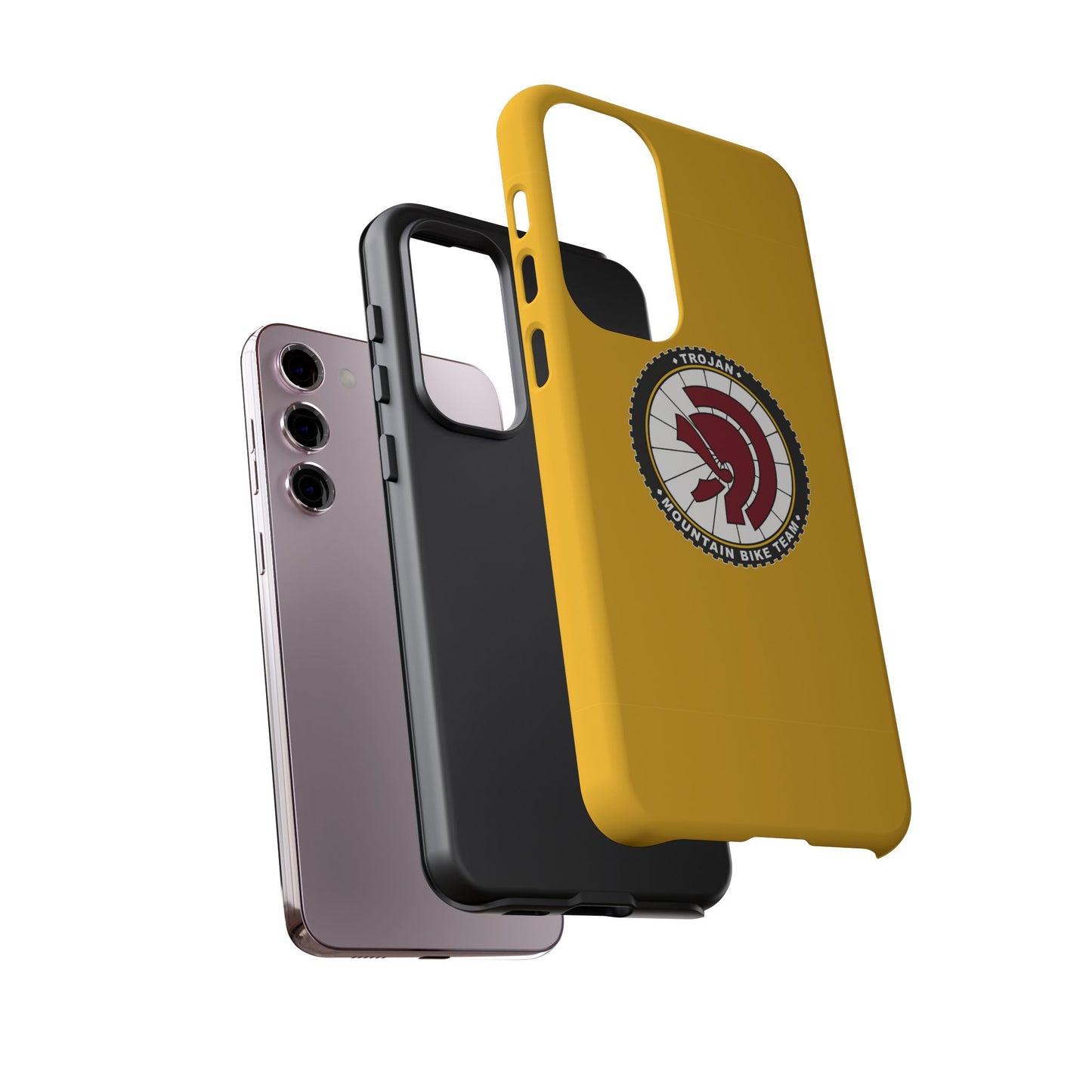 Trojan Mountain Bike Tough Case - Durable Phone Cover for Adventurers