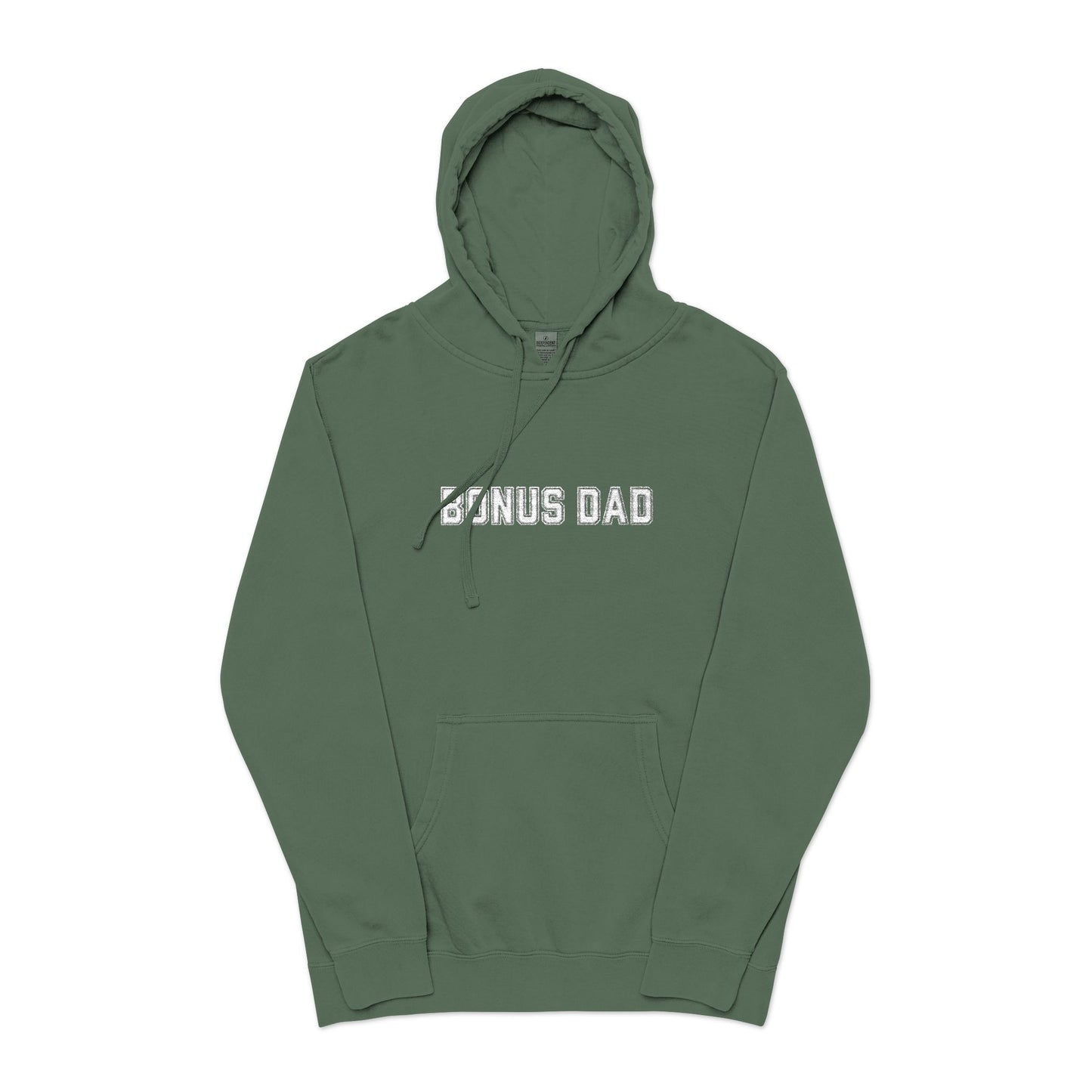 Bonus Dad - Embroidered Dad Hoodie - Vintage Style Dao Design