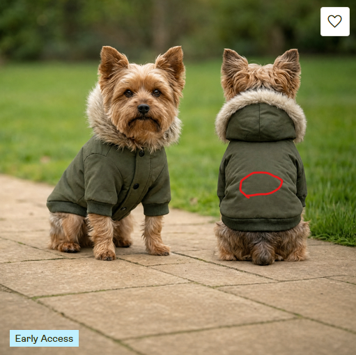 NeurolythicAI - Pet Parka Jacket - So new we don't have mockups yet 🤯