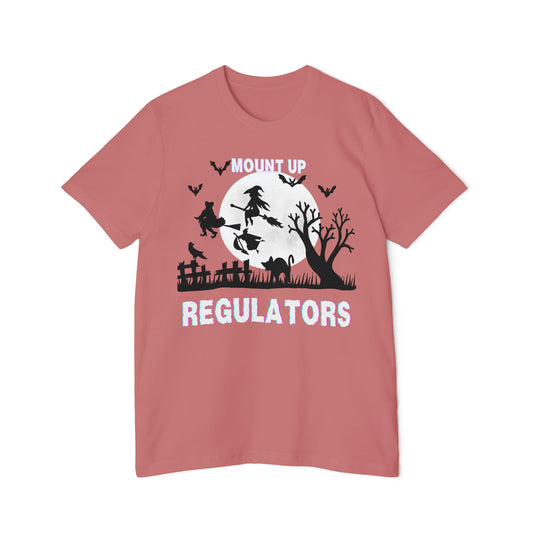 Mount Up Regulators T-Shirt, Unisex Halloween Top, Gift for Witch Lovers