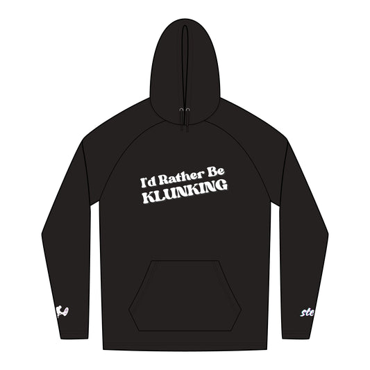 I'd Rather Be Klunking Hoodie | Unisex Tri-Blend Pullover, Comfy Casual Wear, Perfect for Gamers and Outdoor Enthusiasts, Gift for Friends
