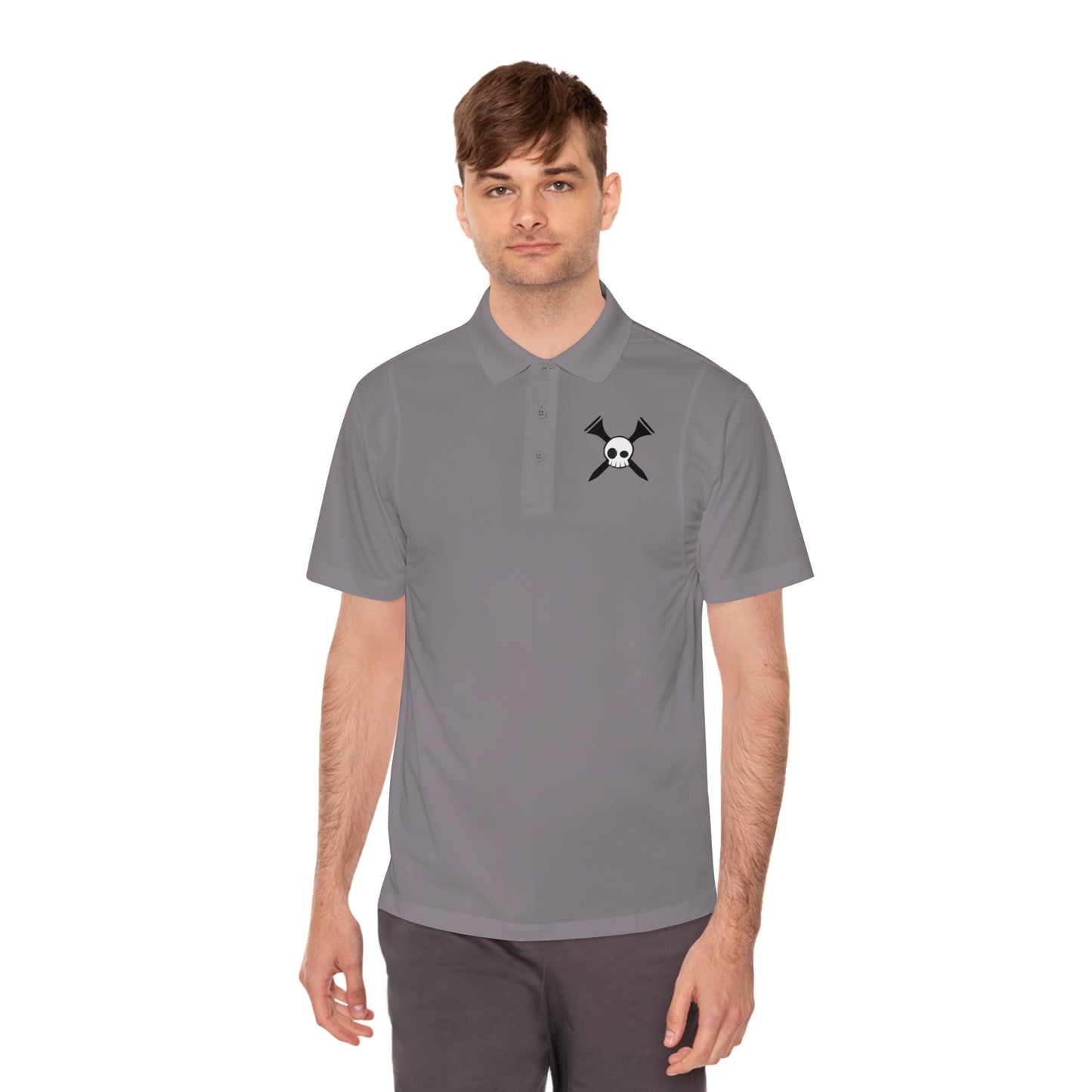 Tee-bone - Golf Polo Shirt with 'Tee It High, Let It Fly' Design
