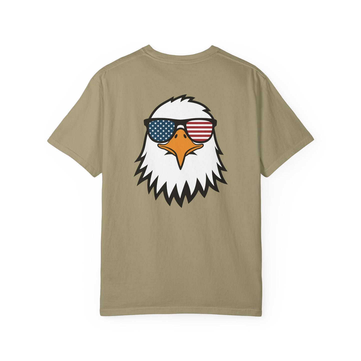 Grillin' Like a Villain Unisex T-Shirt | Patriotic BBQ Tee with Eagle Design