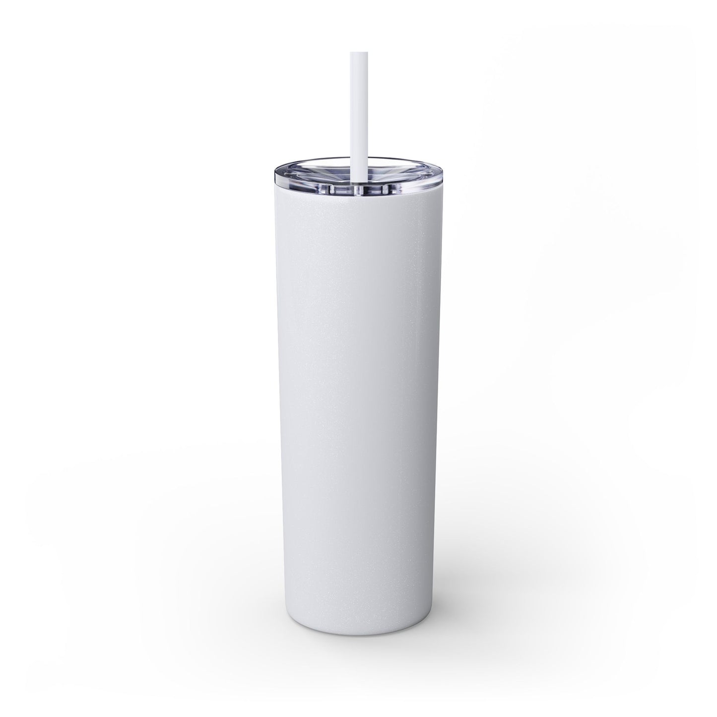 Skinny 20oz Tumbler with Straw — All-In-One Community Management Logo One sided