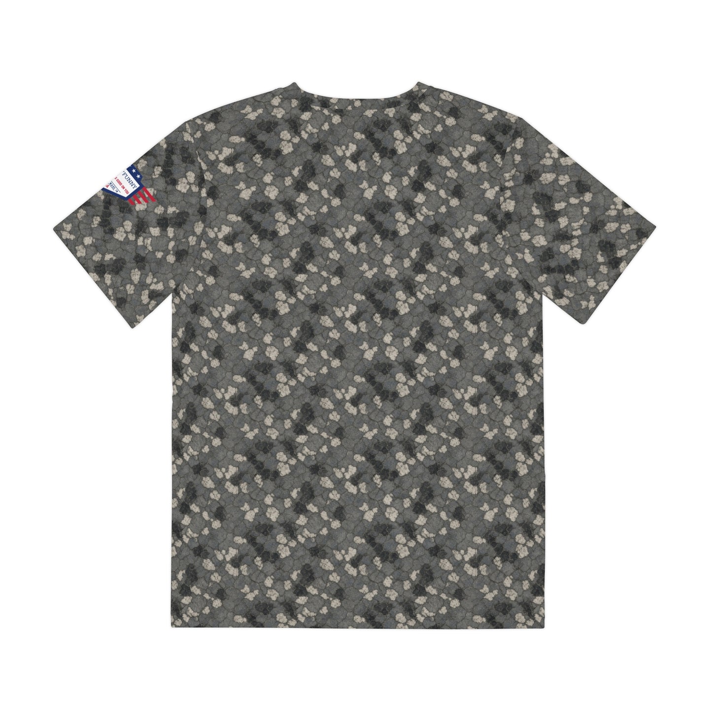 No AI - No Surveillance - Fourth Amendment Camo - Digital Urban Camouflage Shirt