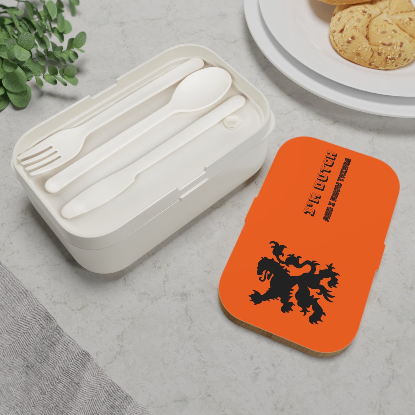Bammenbak - Dutch Themed Bento Lunch Box - Fun Meal Prep Container, Perfect for School, Work, and Picnics, Gift for Dutch Culture Lovers, Unique [...]