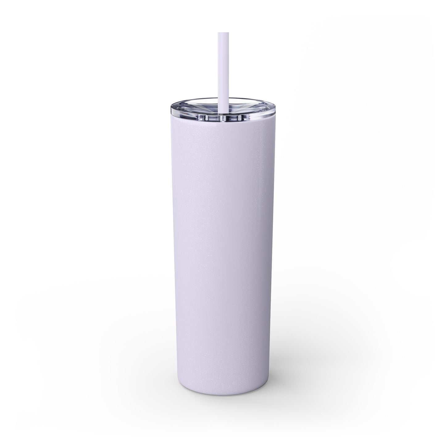 Skinny 20oz Tumbler with Straw — All-In-One Community Management Logo One sided