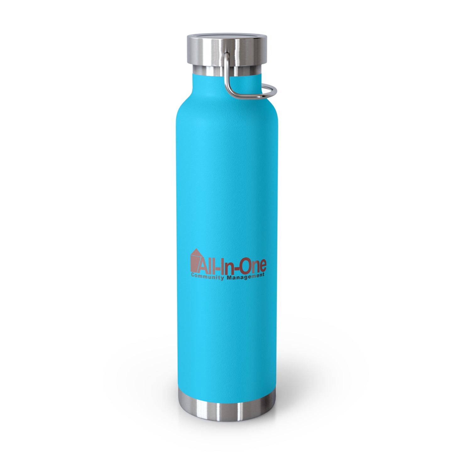 22oz Copper Vacuum Tumbler - All-In-One both sides - Stainless Water Bottle, Keeps Drinks Hot & Cold
