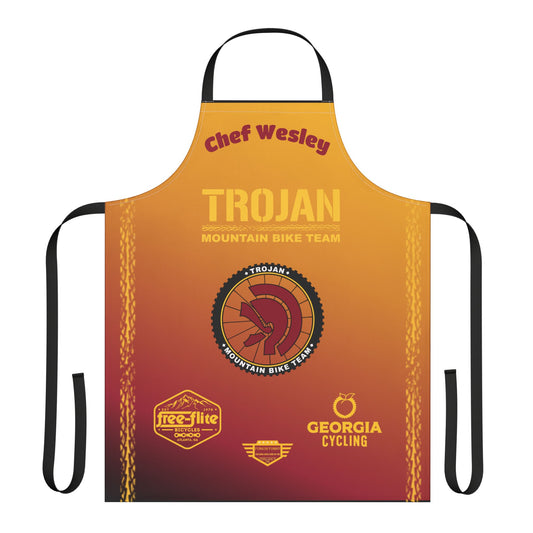 Trojan MTB - Grill Apron - Customize Chef Name