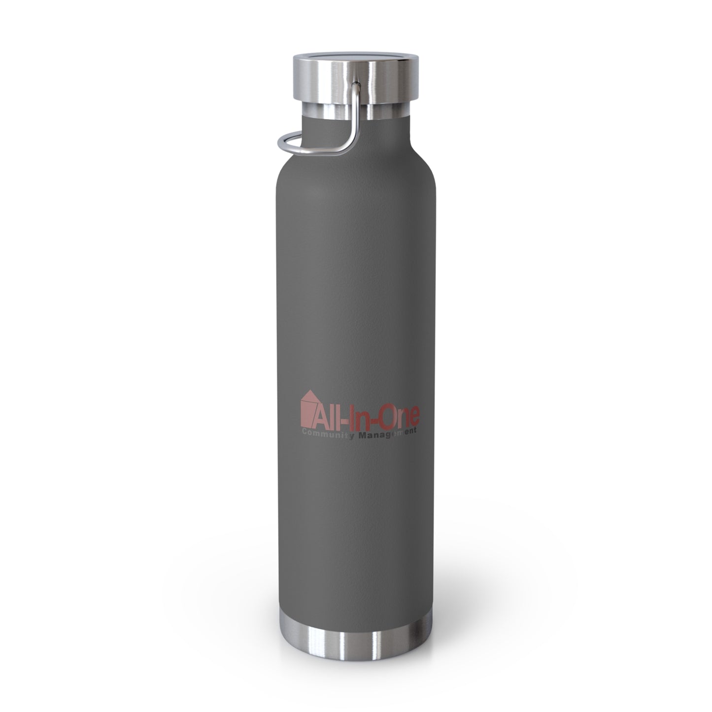 22oz Copper Vacuum Tumbler - All-In-One both sides - Stainless Water Bottle, Keeps Drinks Hot & Cold