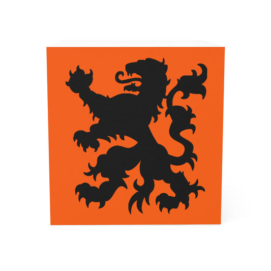 Dutch Sticky Notes Cube - Ideal for Office, Gift, Decor, Stationery, Classroom