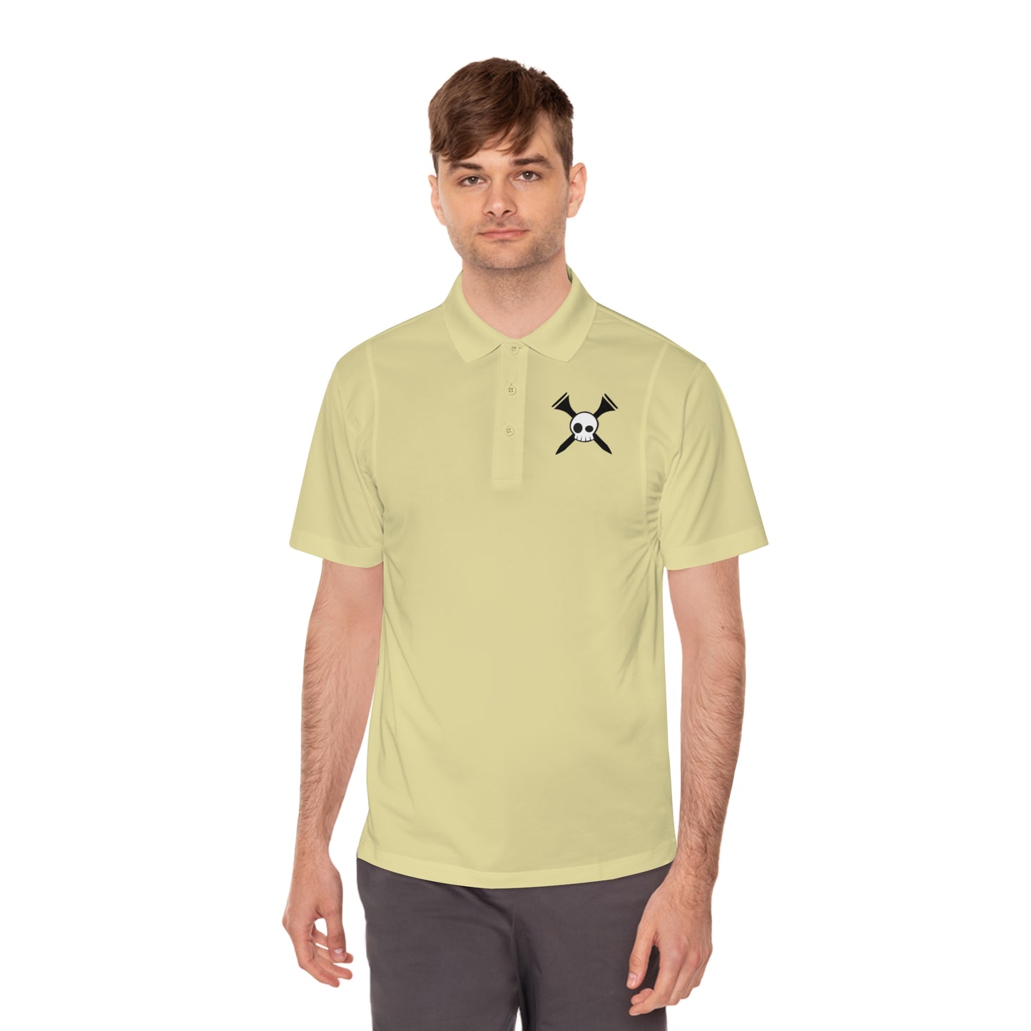 Tee-bone - Golf Polo Shirt with 'Tee It High, Let It Fly' Design