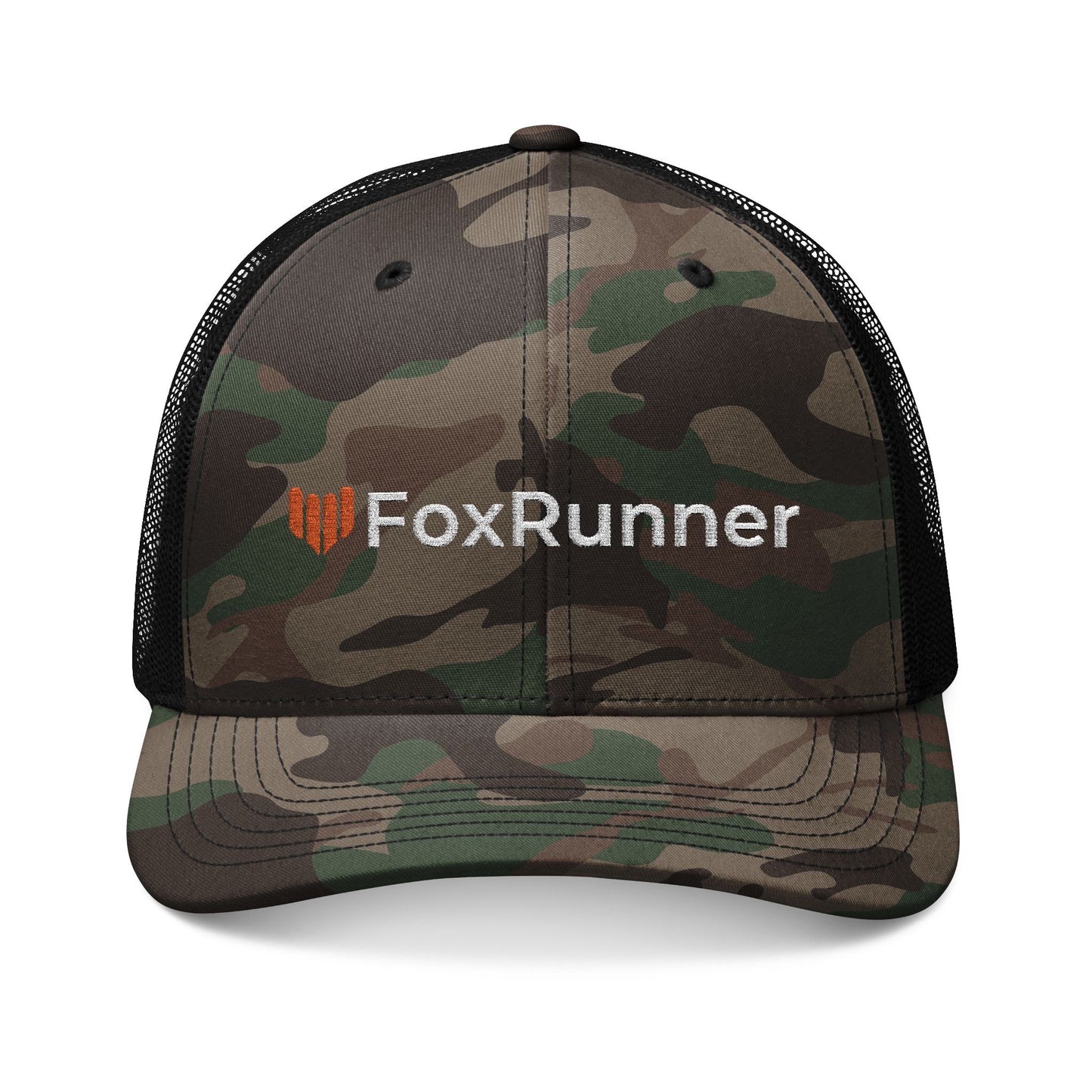 FoxRunner Camouflage Embroidered Trucker Hat