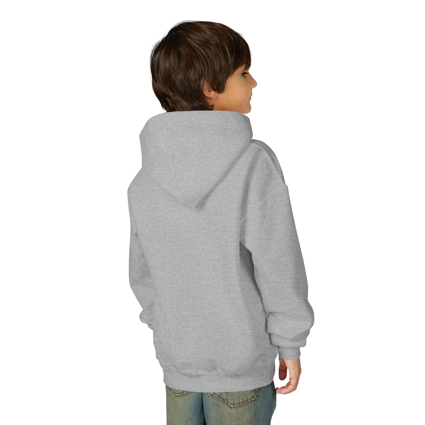Youth 'NEUROLYTHICAI' Hoodie — Minimal Tech Logo Pullover for Kids