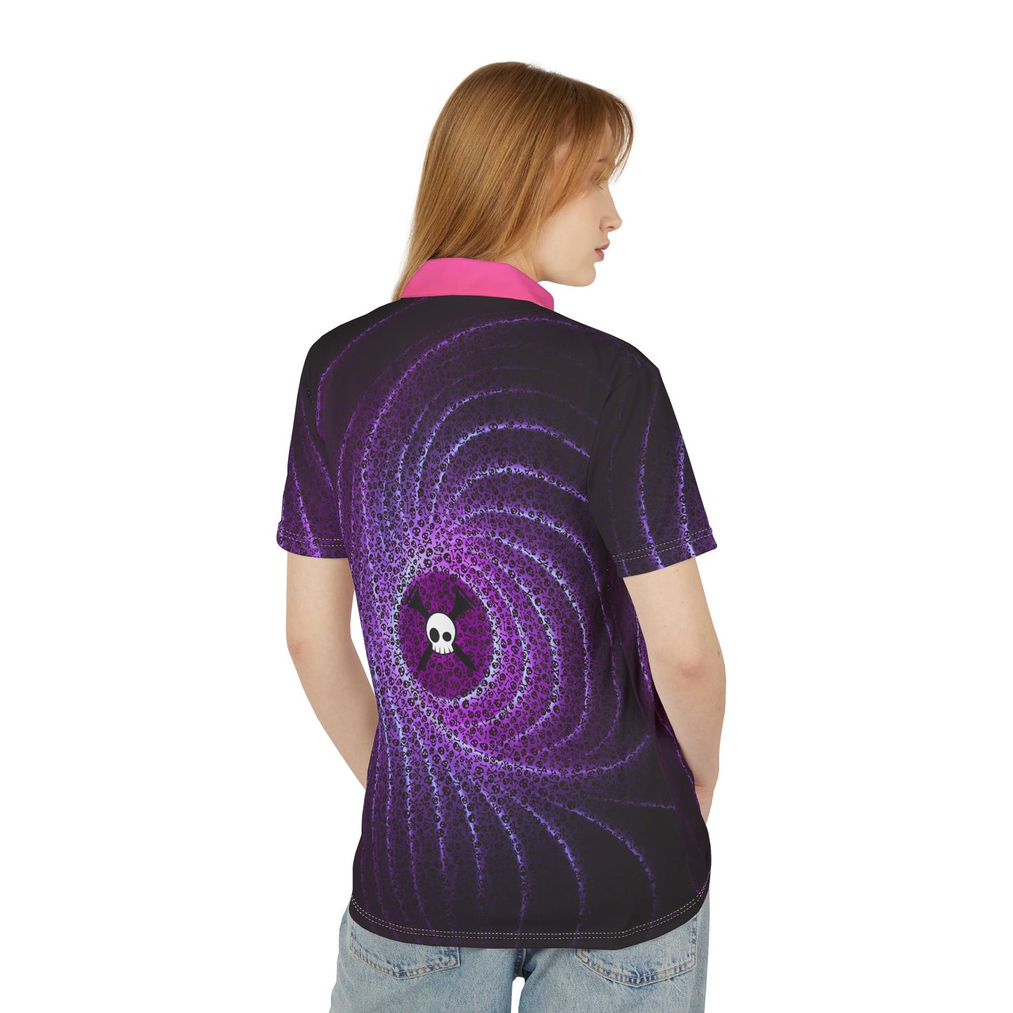 Tee-bone - Purple Hole Stylish Unisex Polo Shirt