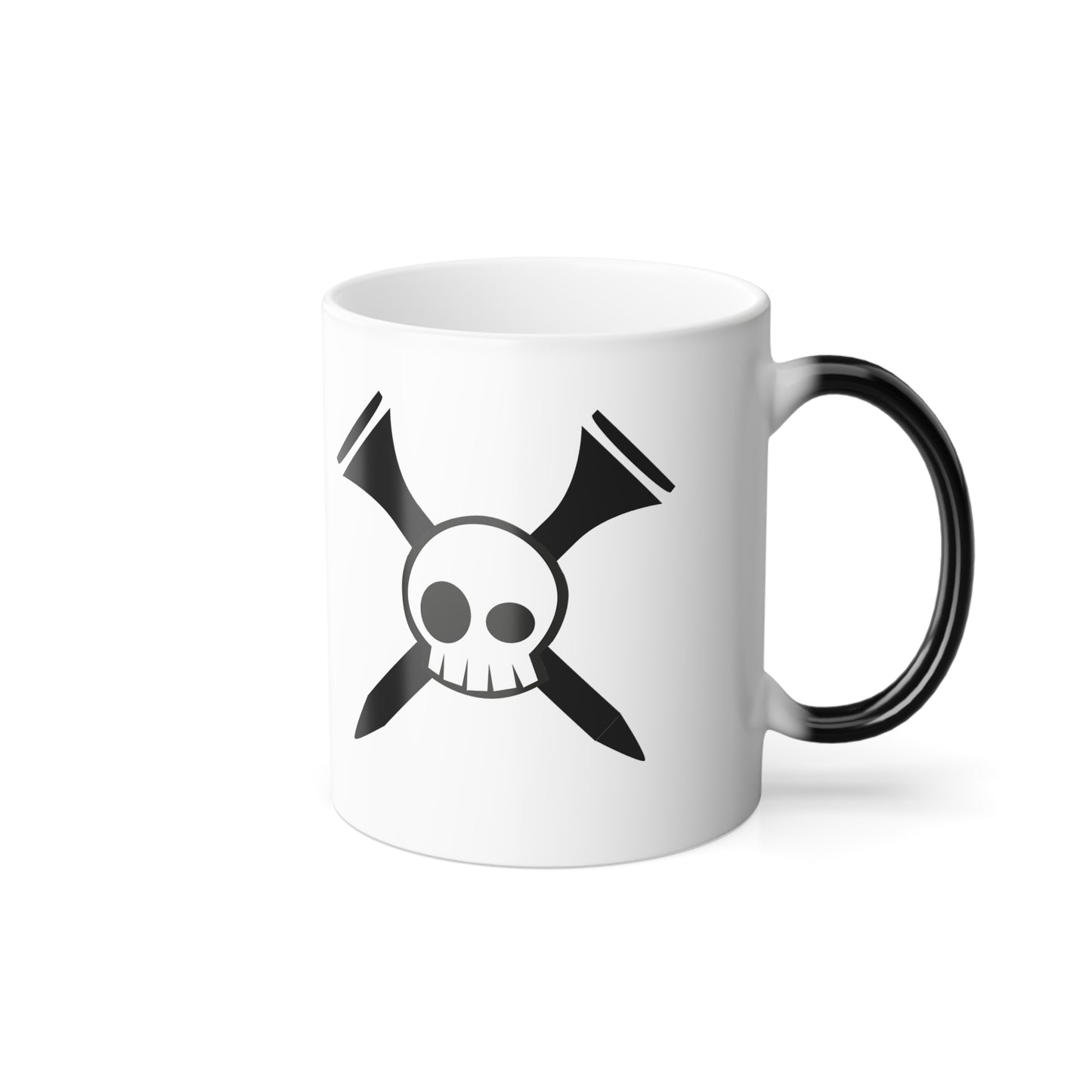 Color Morphing Tee-bone Mug - Transforming 11oz Hot Chocolate Cup