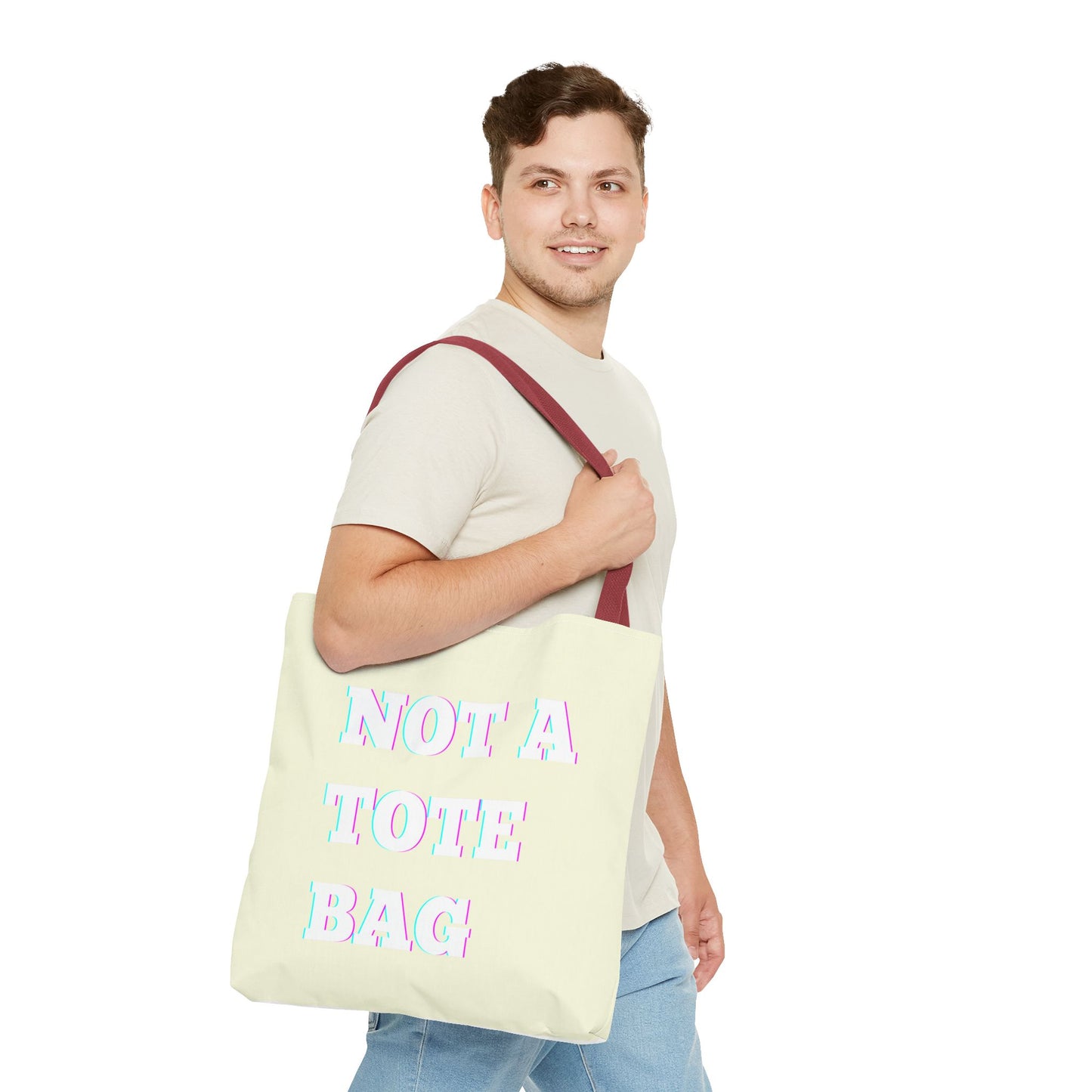 Not a Tote Bag, Stylish Grocery Bag, Not A Tote Bag, Gift for Friends, Everyday Carryall, Fun Beach Bag