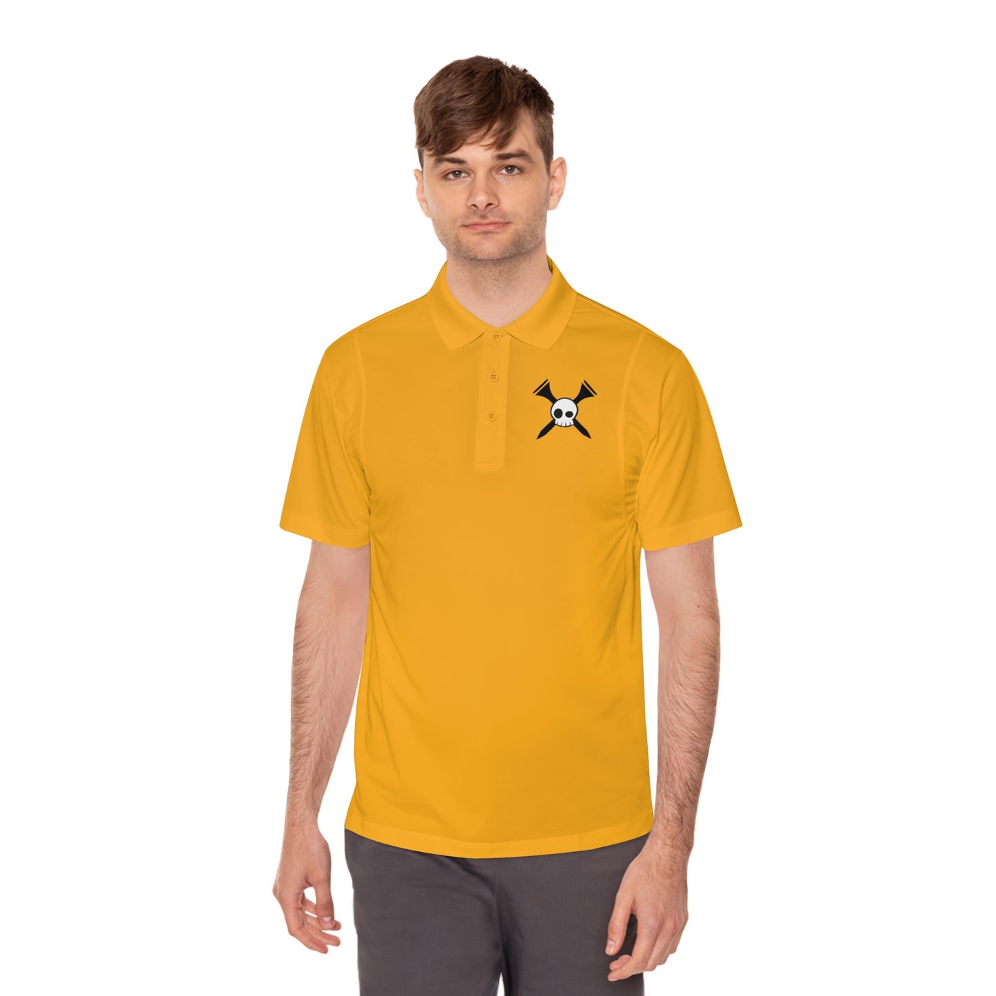 Tee-bone - Golf Polo Shirt with 'Tee It High, Let It Fly' Design