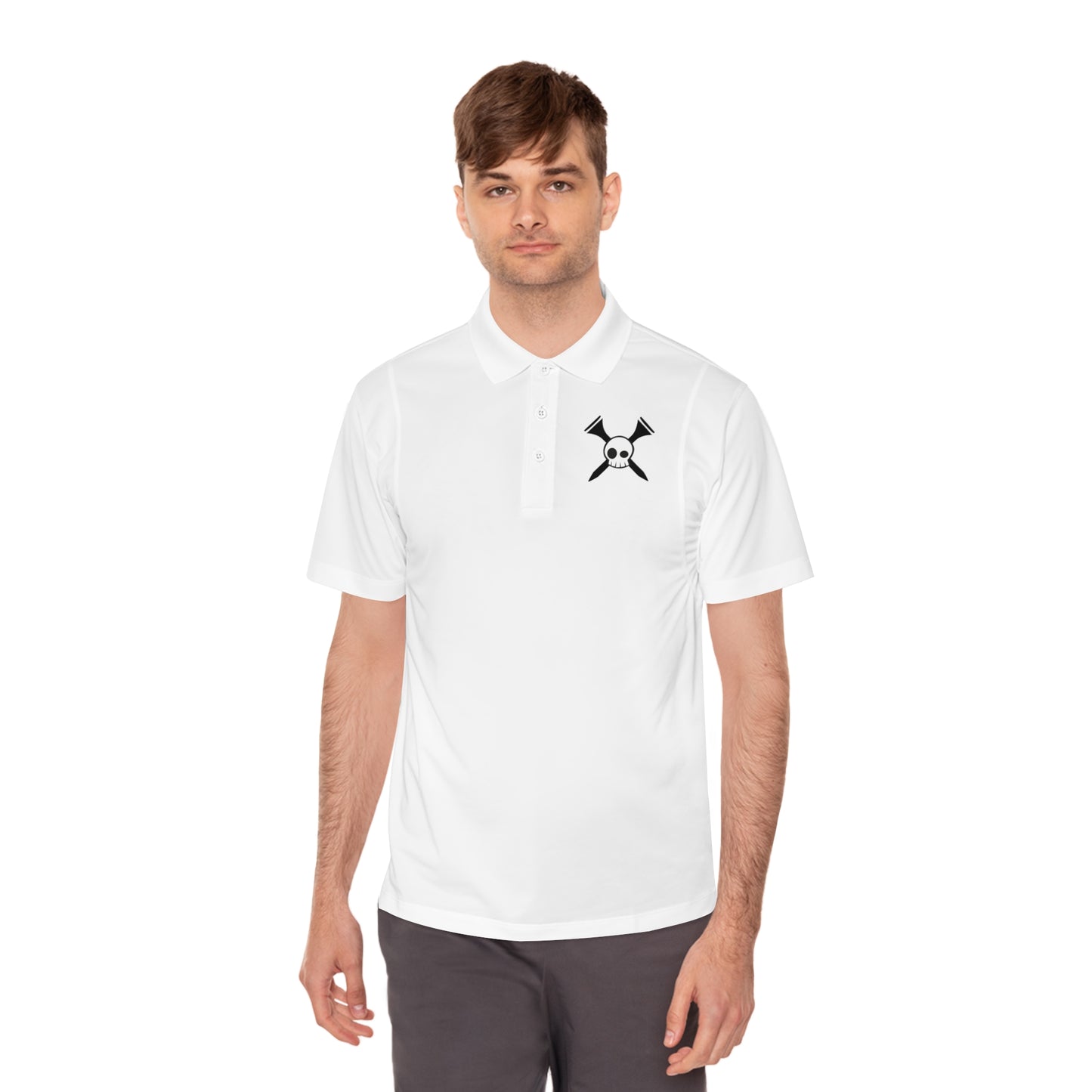 Tee-bone - Golf Polo Shirt with 'Tee It High, Let It Fly' Design