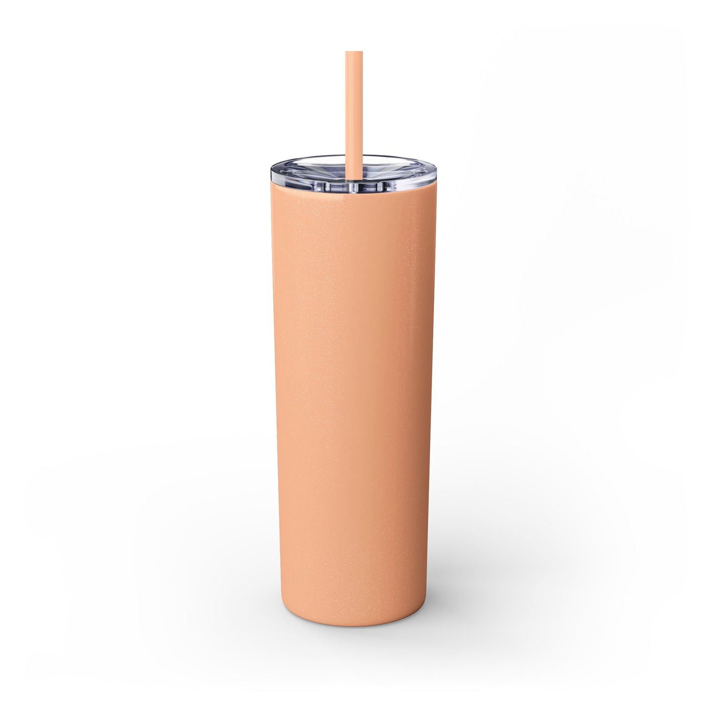 Skinny 20oz Tumbler with Straw — All-In-One Community Management Logo One sided