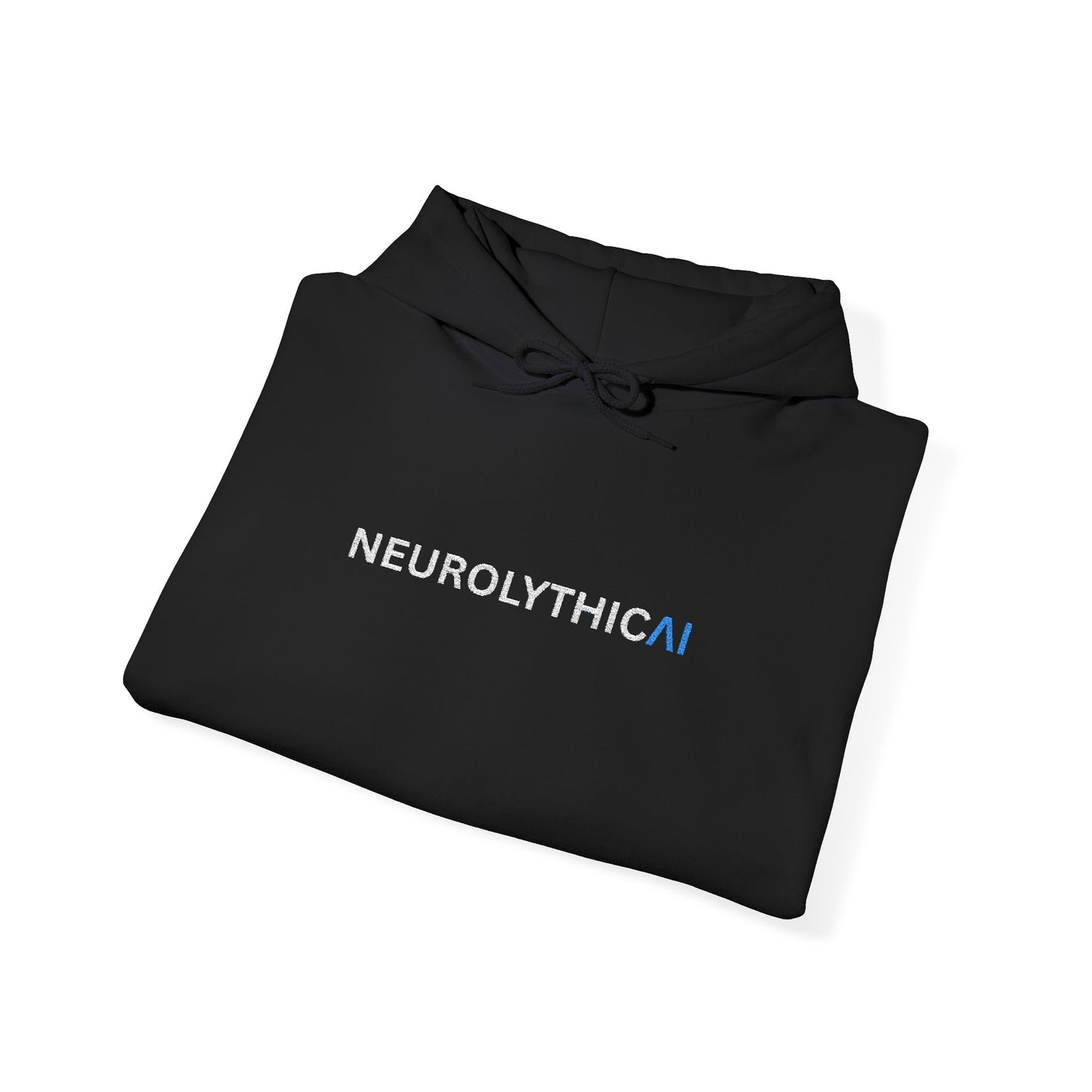 NeurolyticAI Hoodie — Minimal Neural Science Logo Pullover