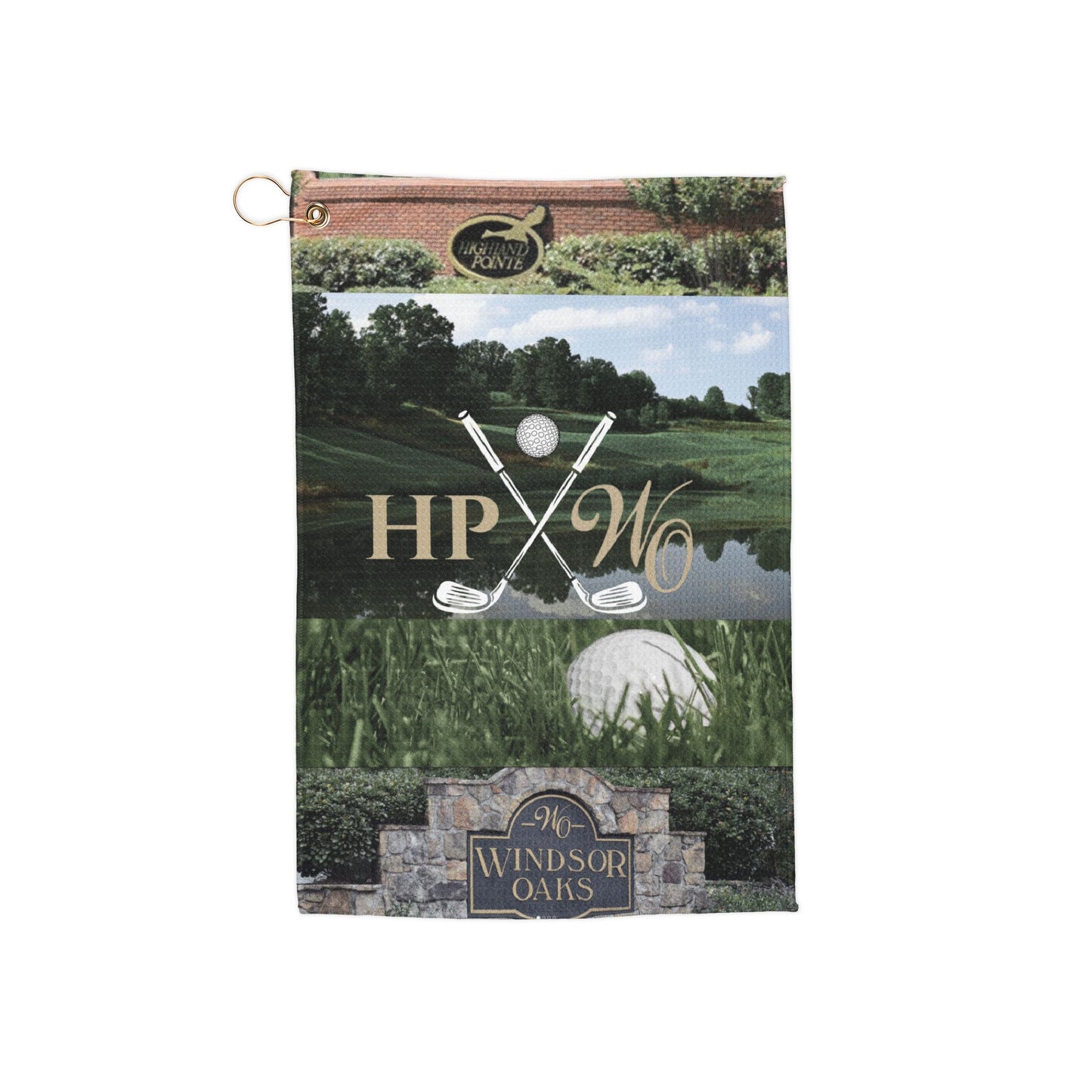 HPWO - Golf Towels | Perfect for Gifts, Golf Accessories, Sports Enthusiasts, Eco-Friendly Towels, and Golf Outings