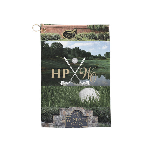 HPWO - Golf Towels | Perfect for Gifts, Golf Accessories, Sports Enthusiasts, Eco-Friendly Towels, and Golf Outings