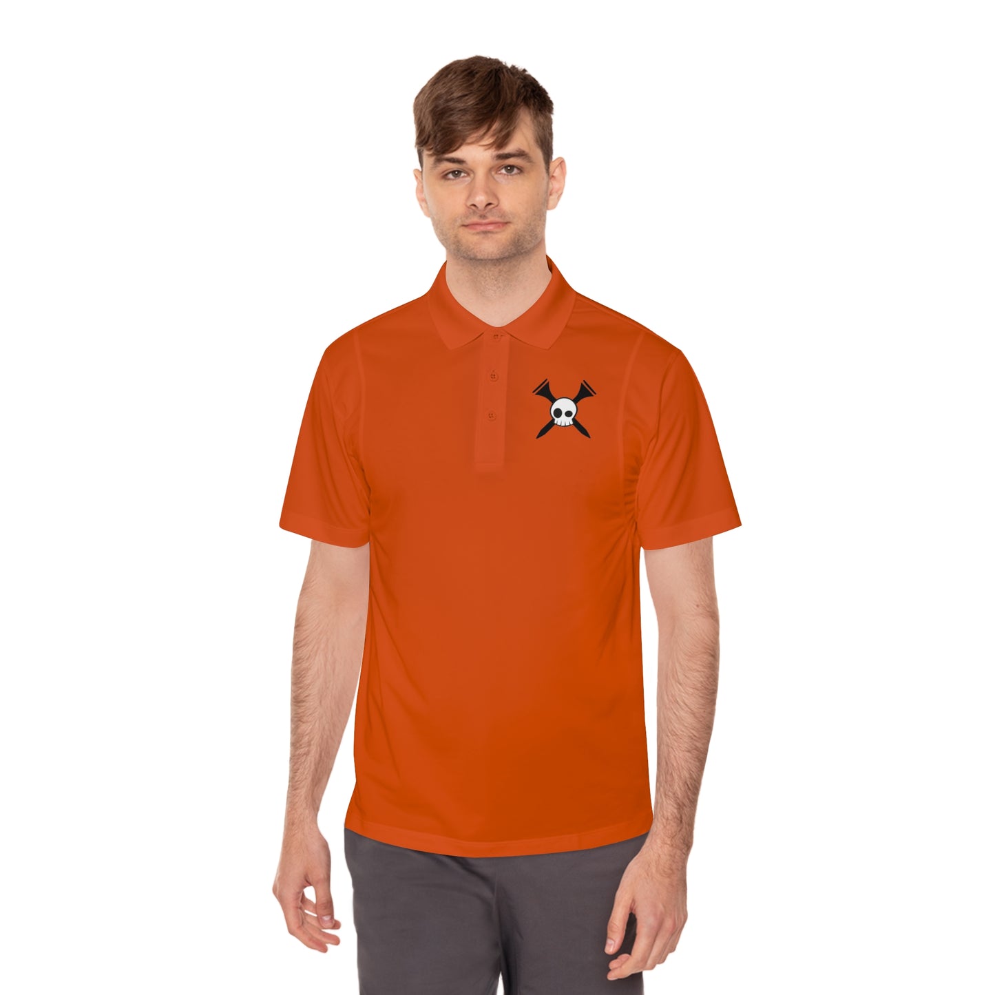 Tee-bone - Golf Polo Shirt with 'Tee It High, Let It Fly' Design