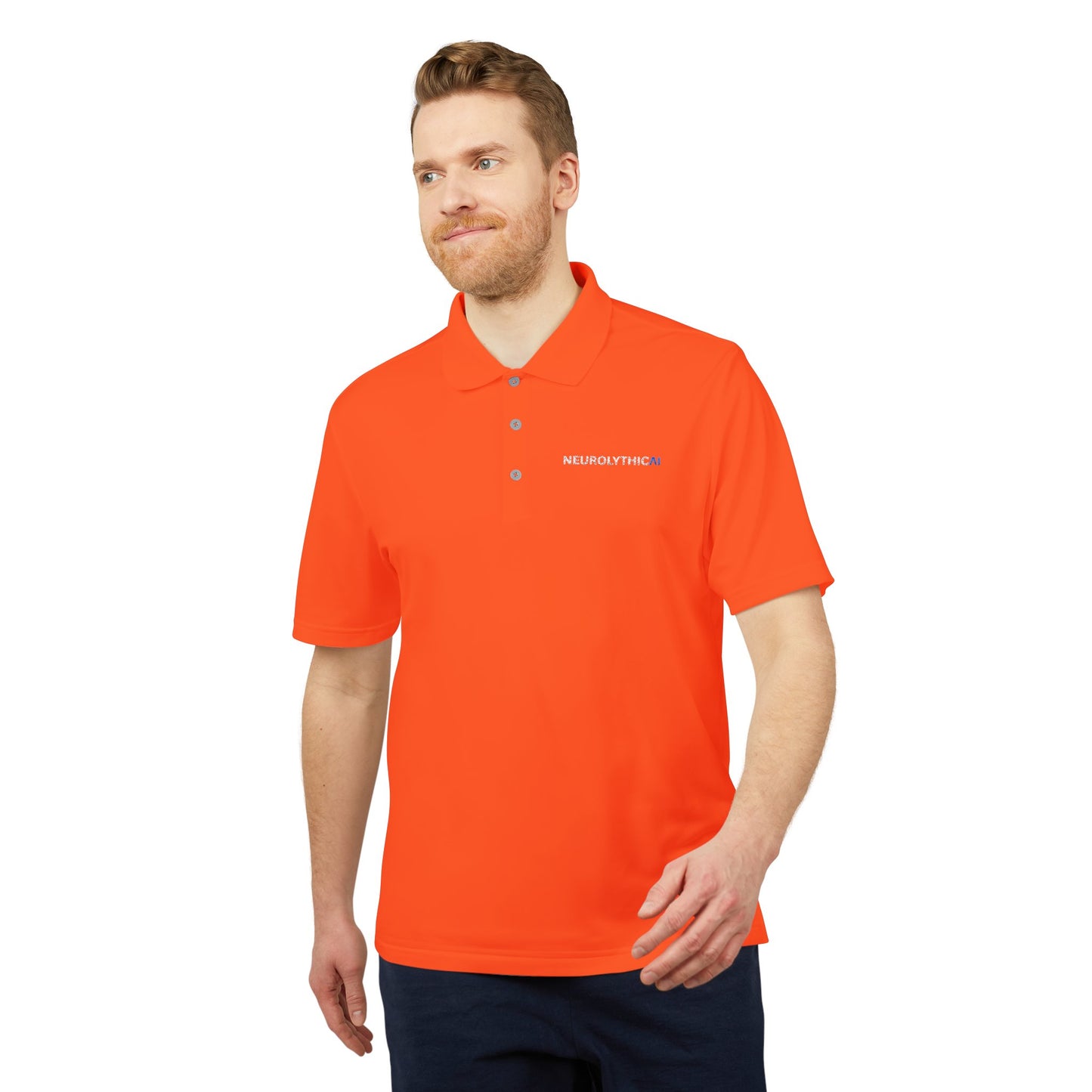NeurolythicAI - Performance Polo Shirt