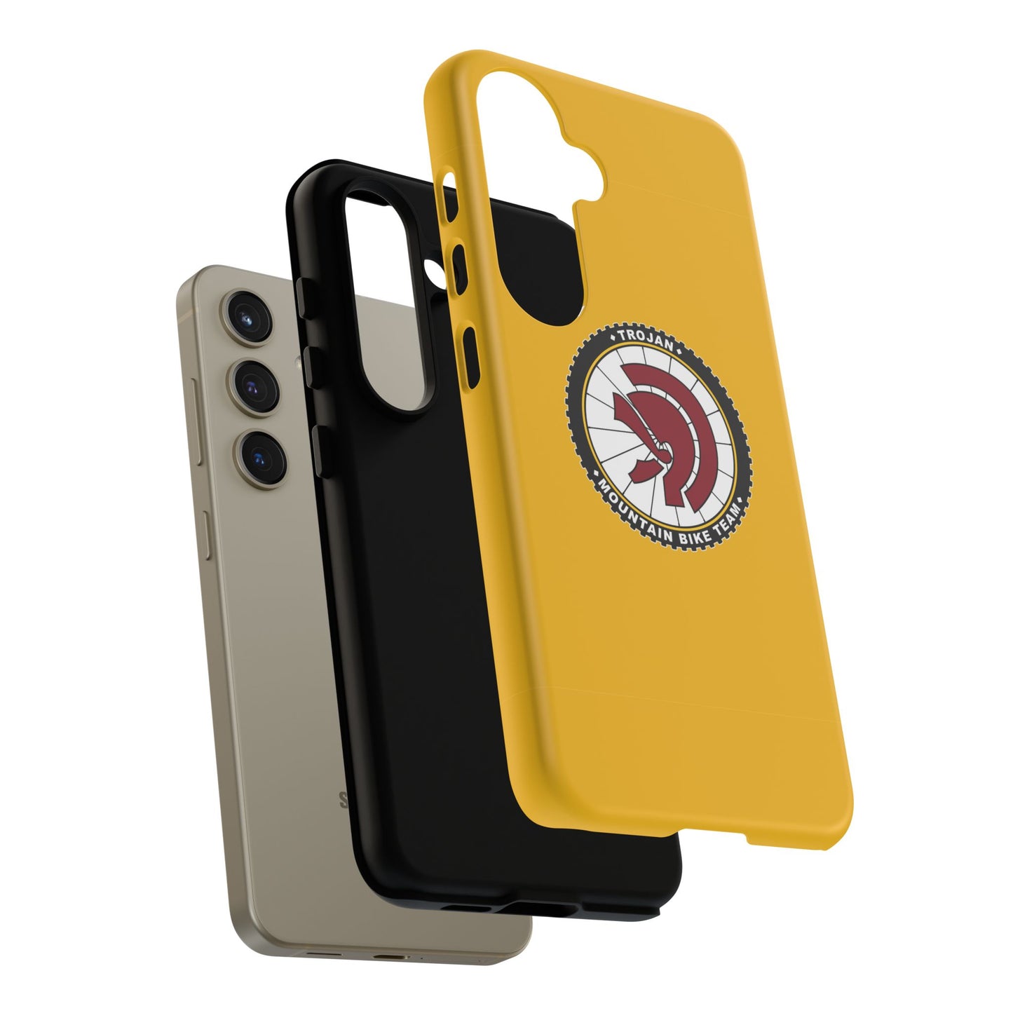 Trojan Mountain Bike Tough Case - Durable Phone Cover for Adventurers