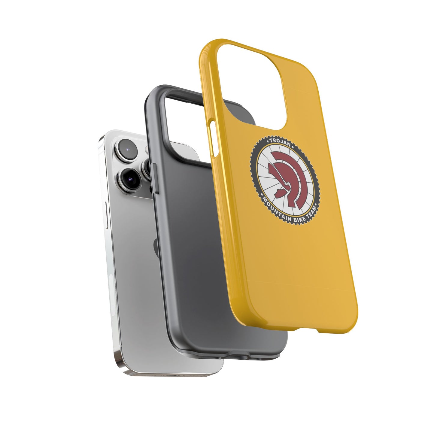 Trojan Mountain Bike Tough Case - Durable Phone Cover for Adventurers