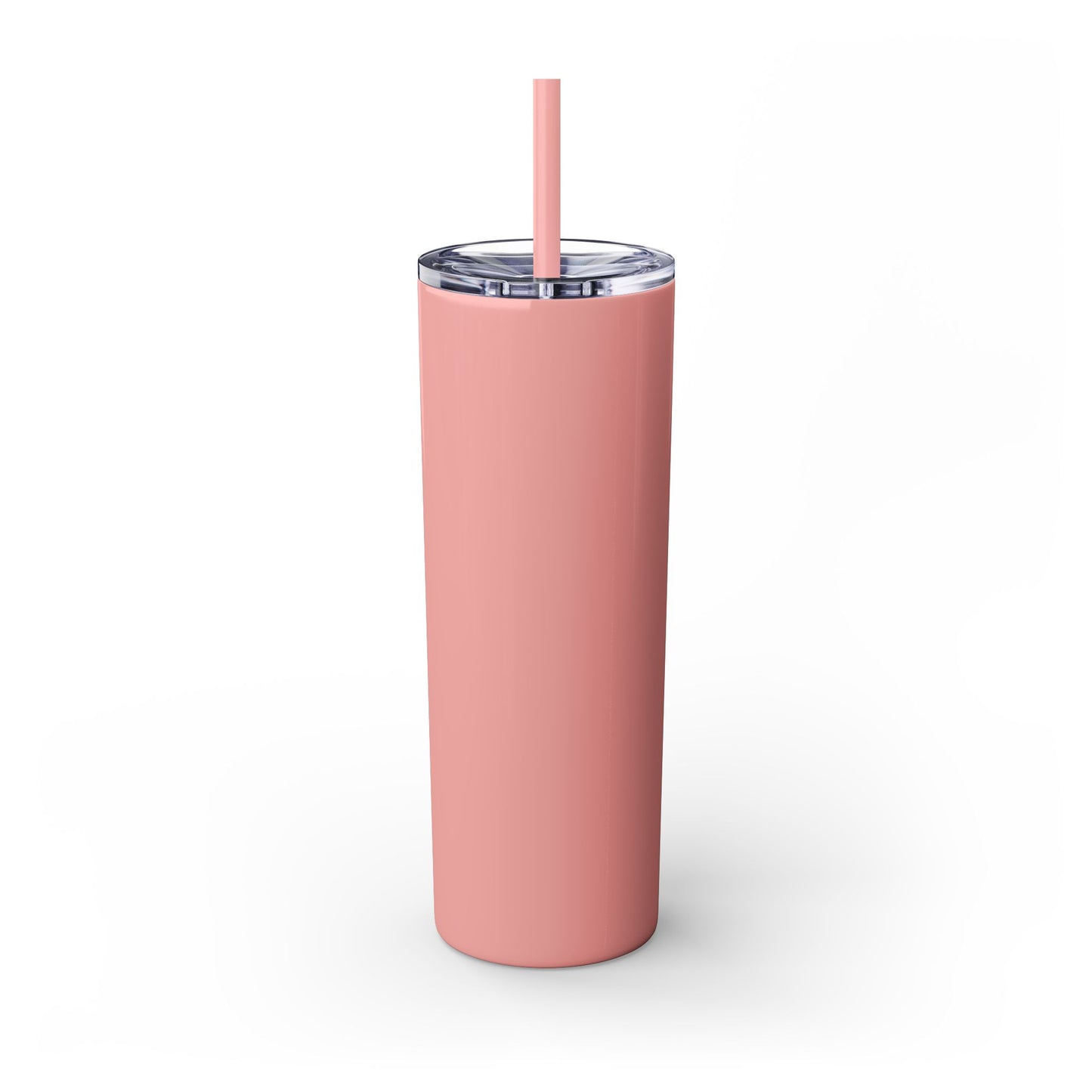 Skinny 20oz Tumbler with Straw — All-In-One Community Management Logo One sided