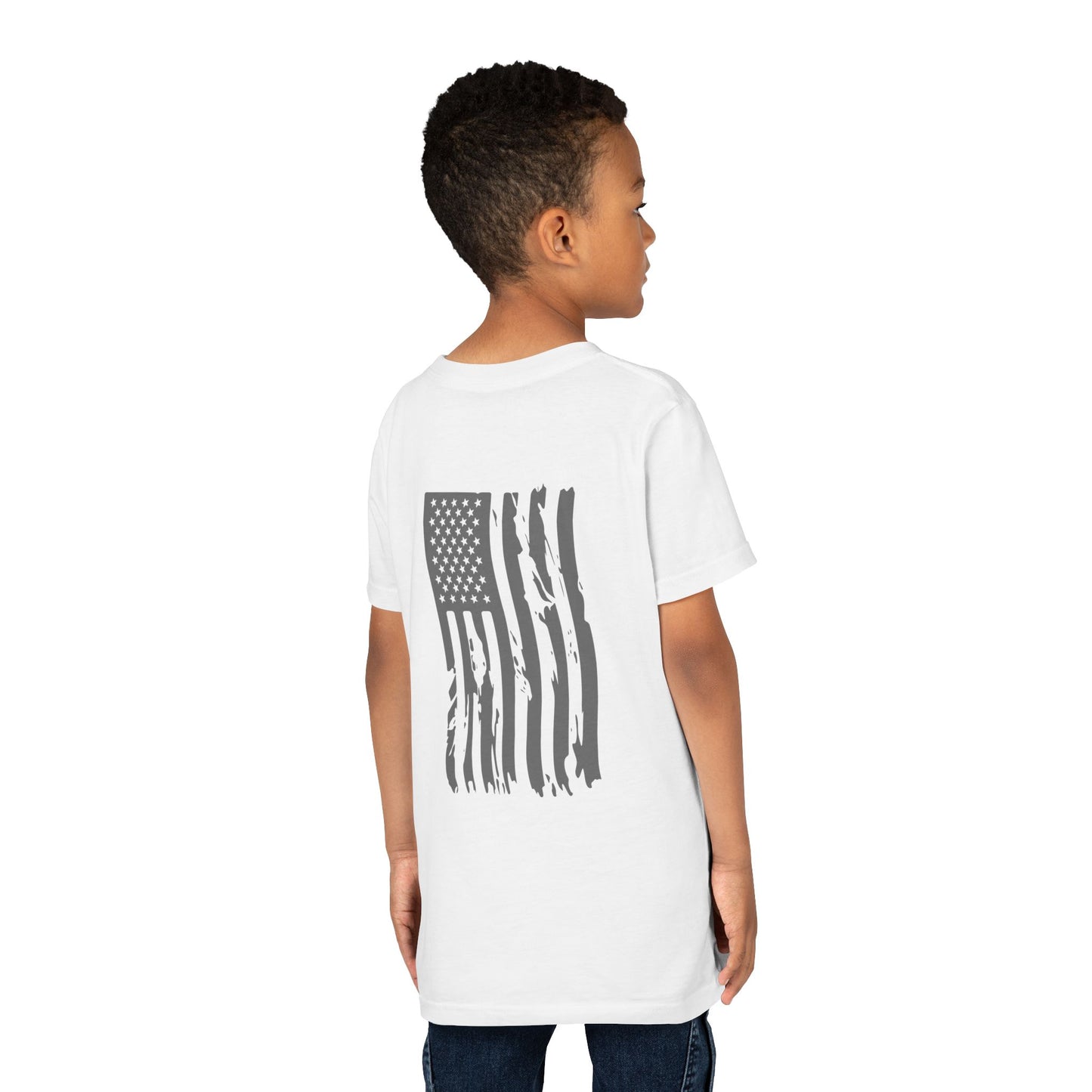 Youth - 'Paws for Freedom' Unisex Classic Tee - Celebrate Pets & Patriotism
