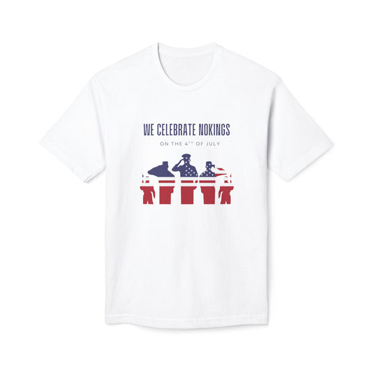 We Celebrate Nokings, on the 4th of July - Perfect for Political Events, Celebrations, Casual Wear, Gift for Activists